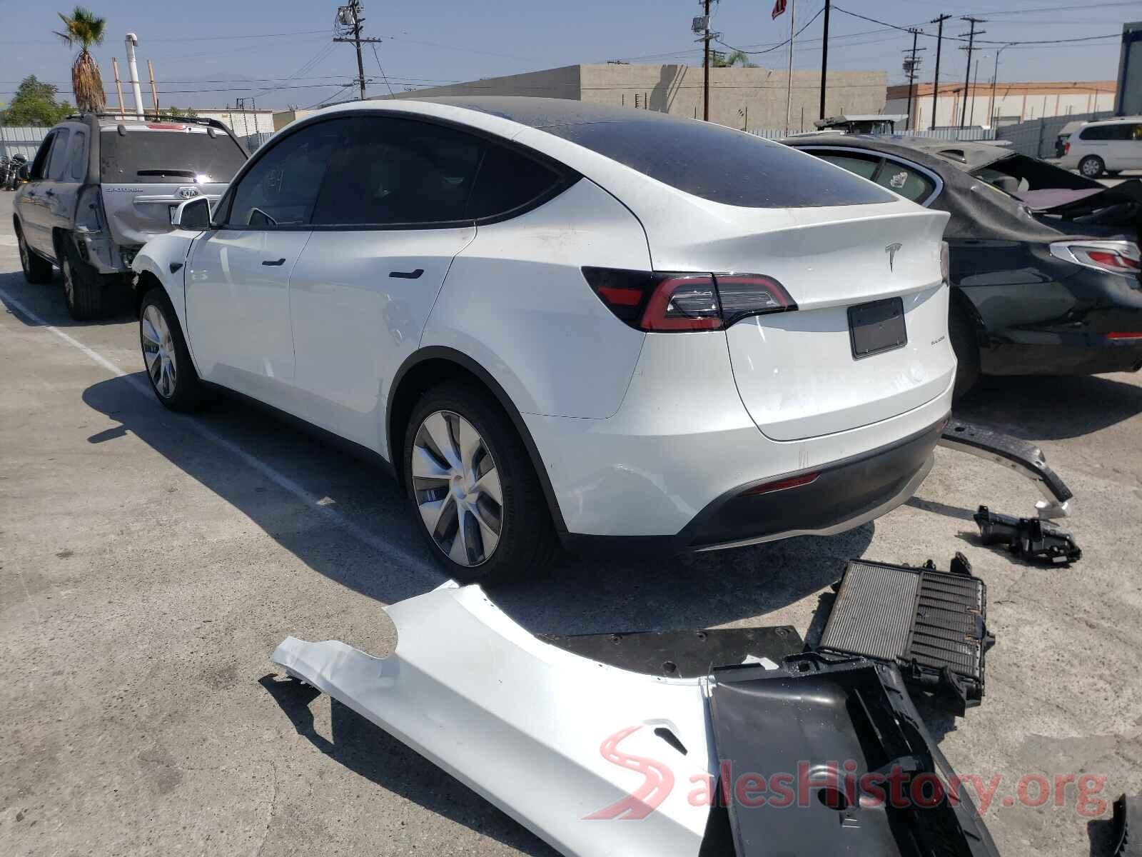 5YJYGDEE0MF207019 2021 TESLA MODEL Y