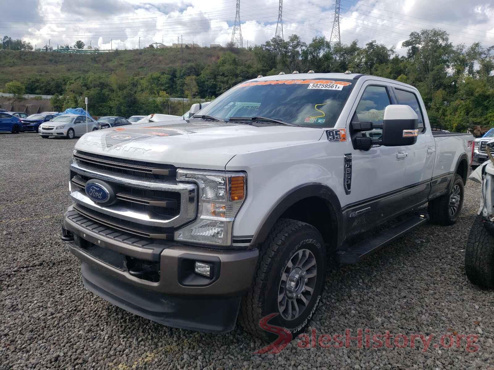 1FT7W3BT3MEC72542 2021 FORD F350