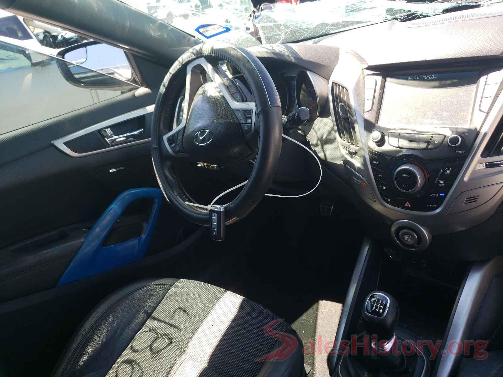 KMHTC6AD1GU250256 2016 HYUNDAI VELOSTER