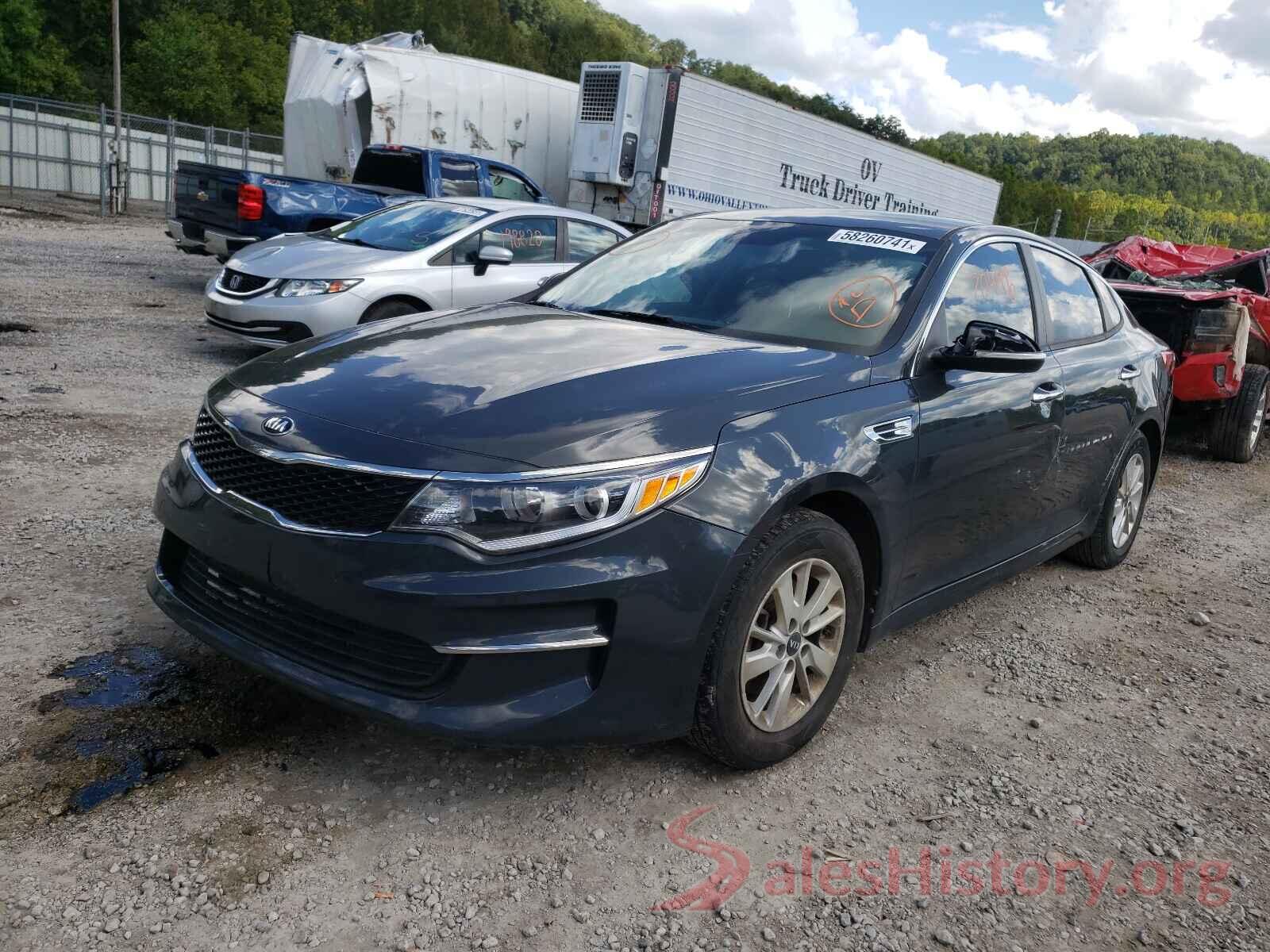 KNAGT4L39G5079259 2016 KIA OPTIMA