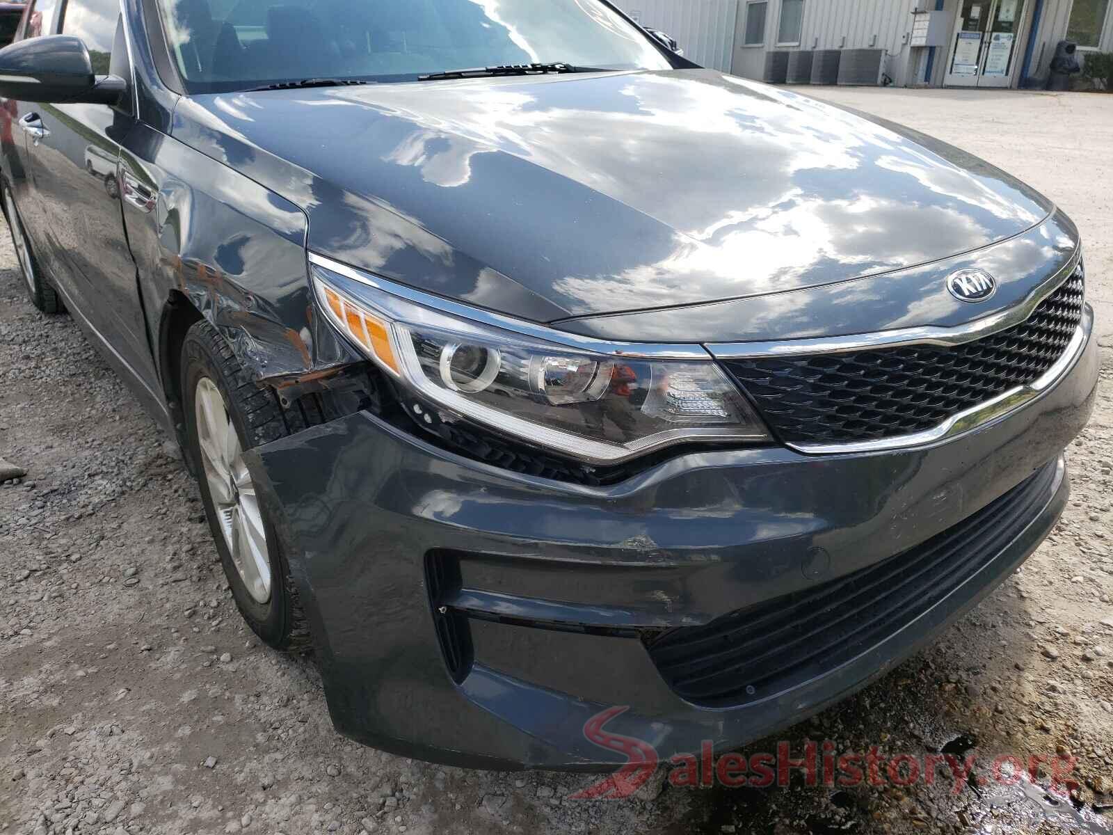 KNAGT4L39G5079259 2016 KIA OPTIMA