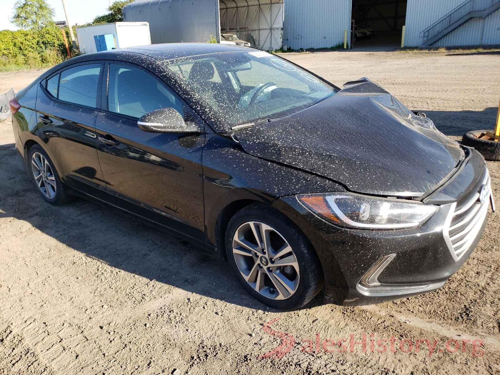 KMHD84LF4HU168581 2017 HYUNDAI ELANTRA