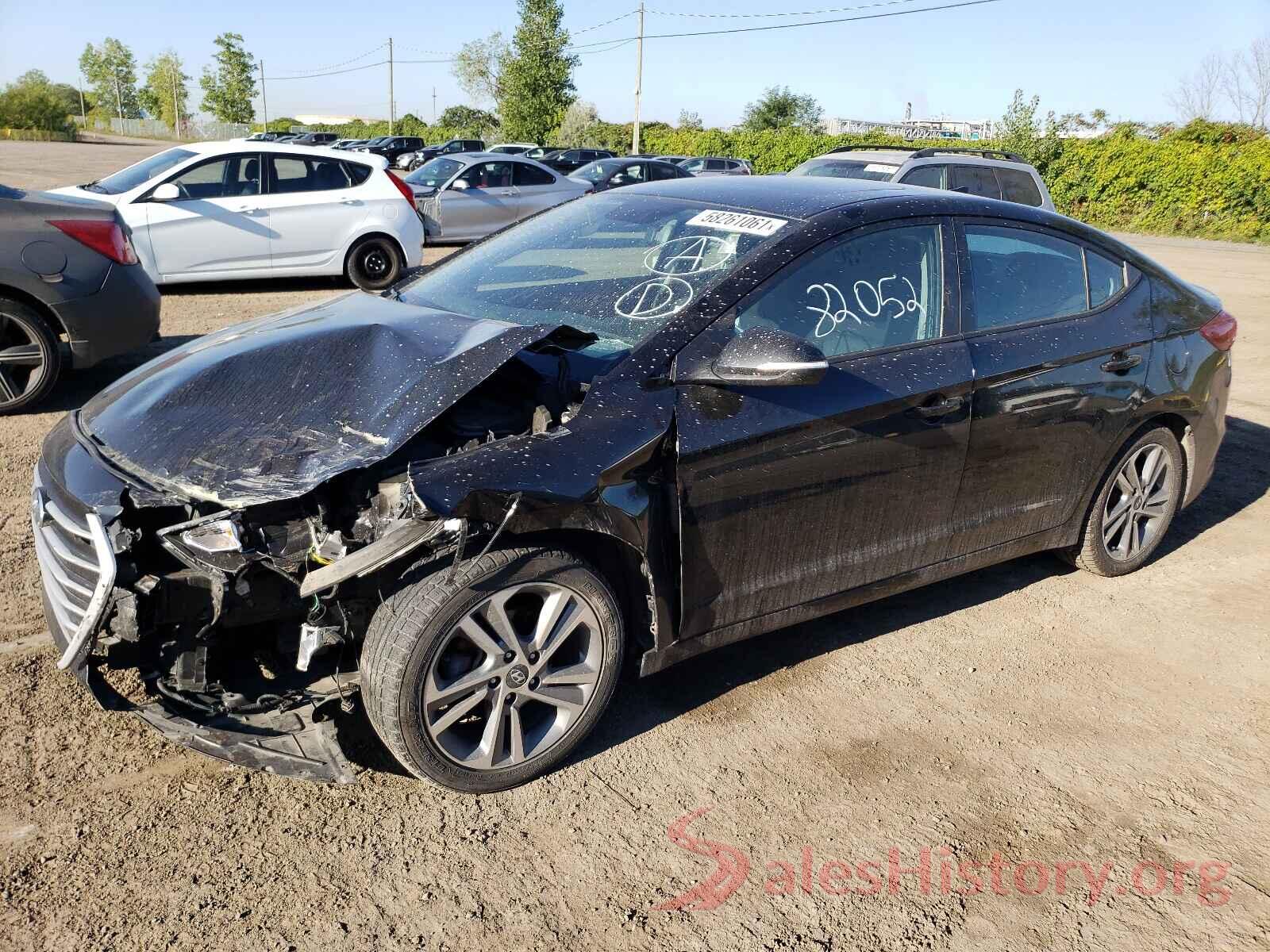 KMHD84LF4HU168581 2017 HYUNDAI ELANTRA