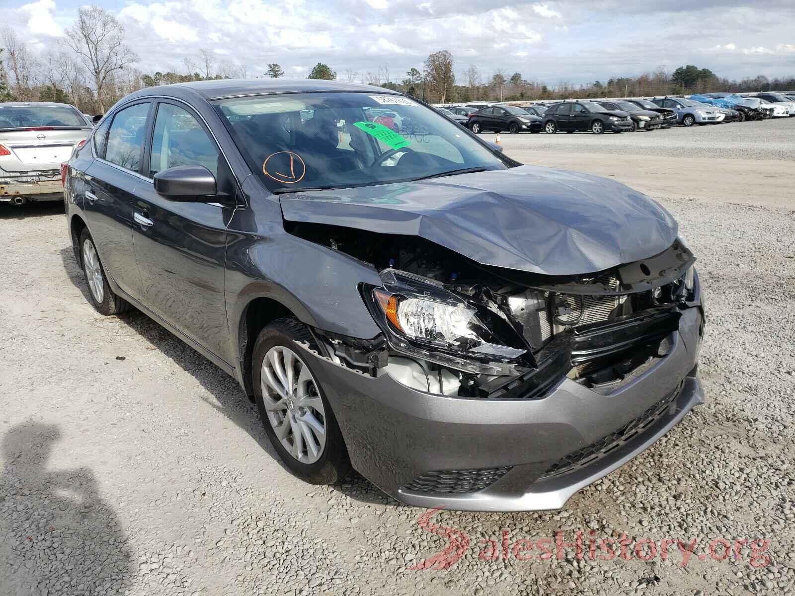 3N1AB7AP4KY230090 2019 NISSAN SENTRA