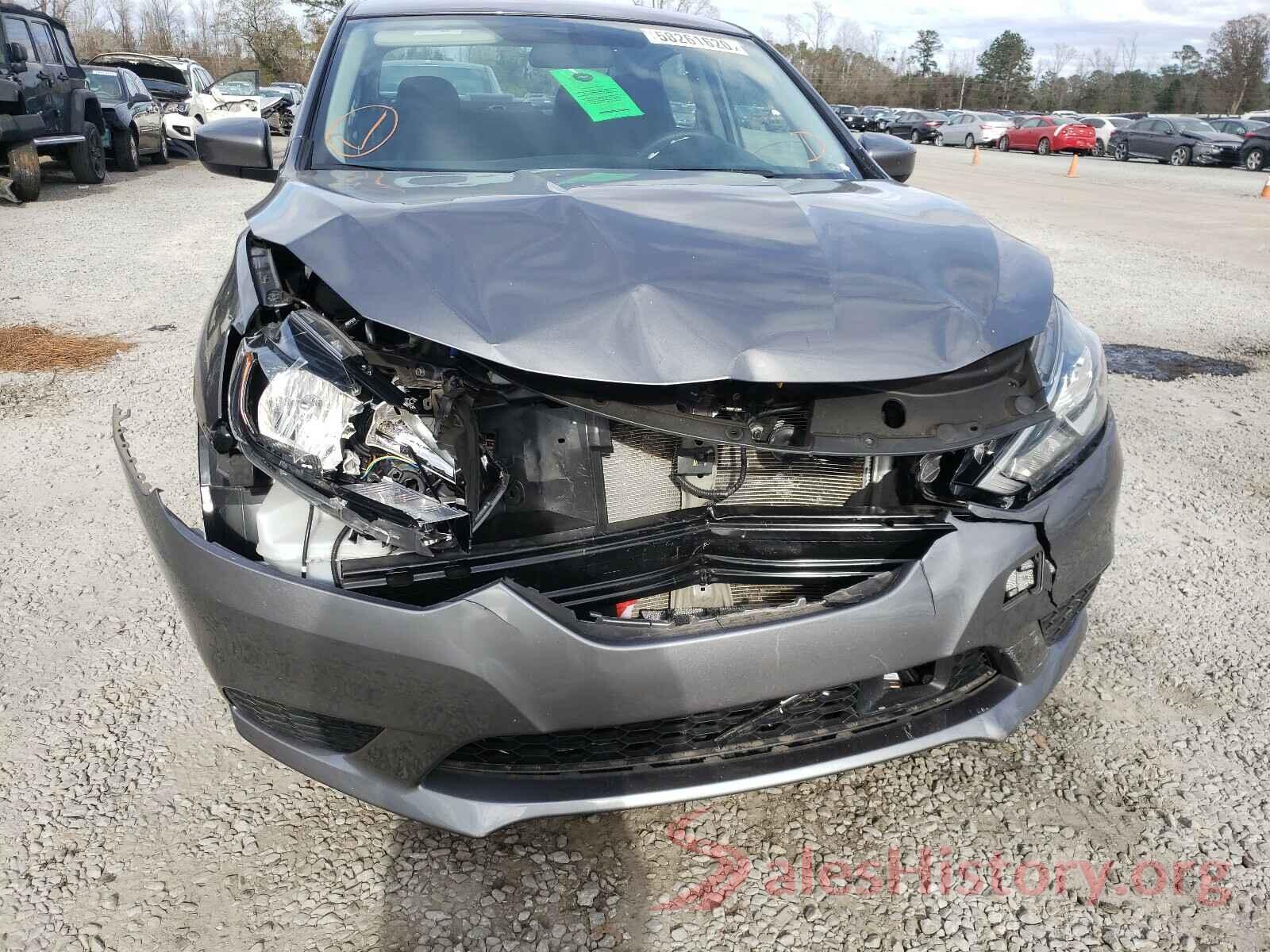 3N1AB7AP4KY230090 2019 NISSAN SENTRA