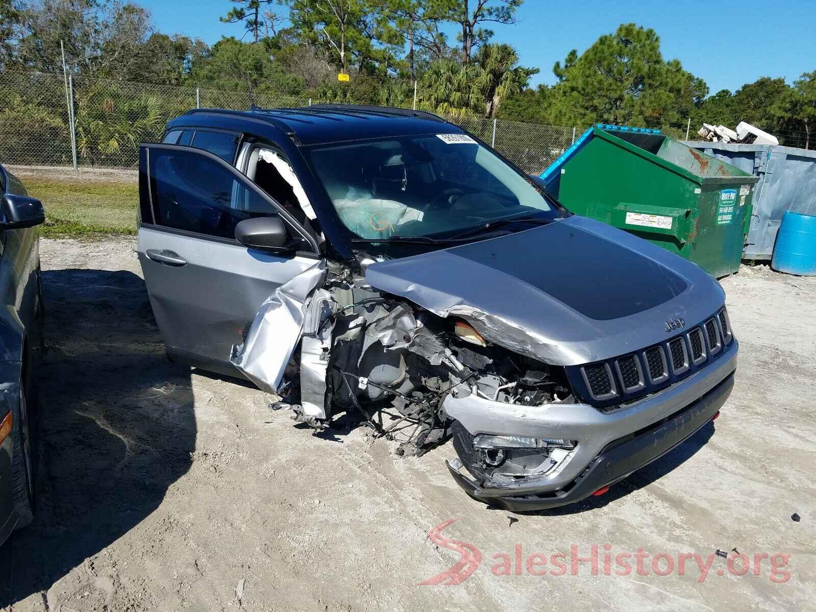 3C4NJDDB9KT669086 2019 JEEP COMPASS