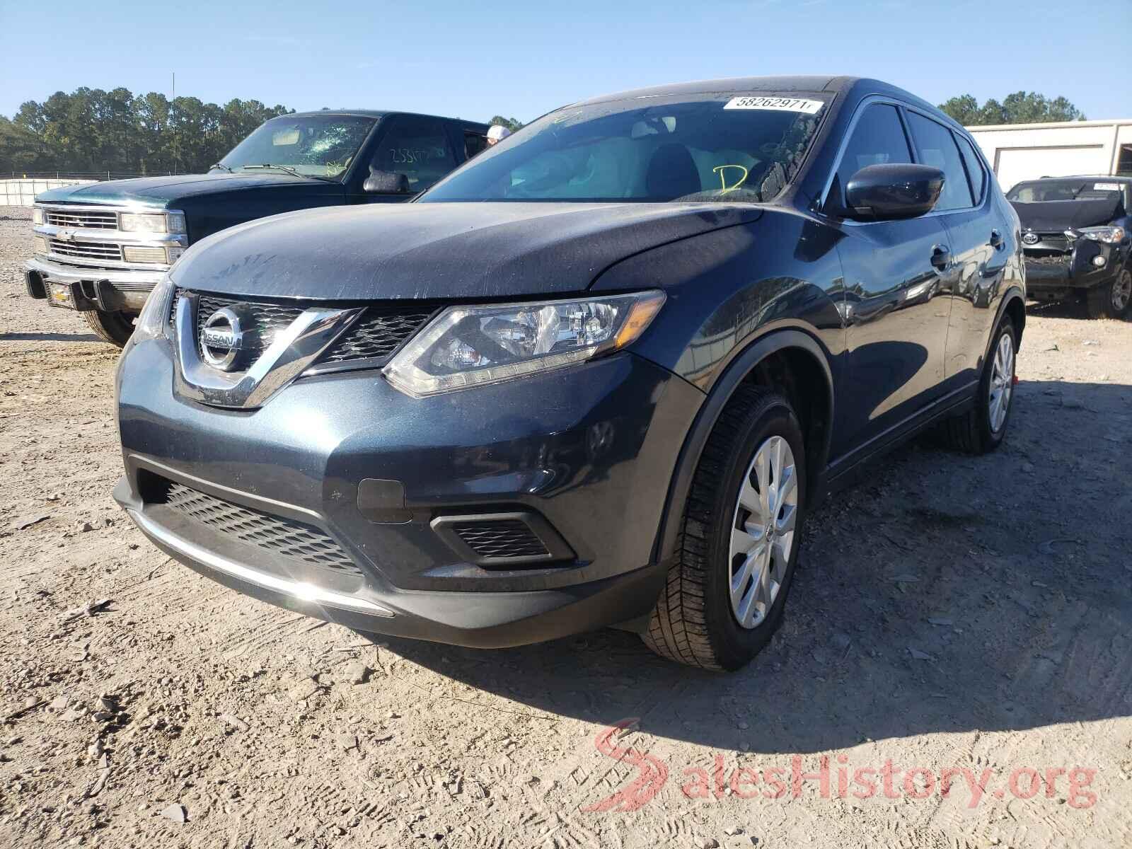 KNMAT2MT4GP693541 2016 NISSAN ROGUE