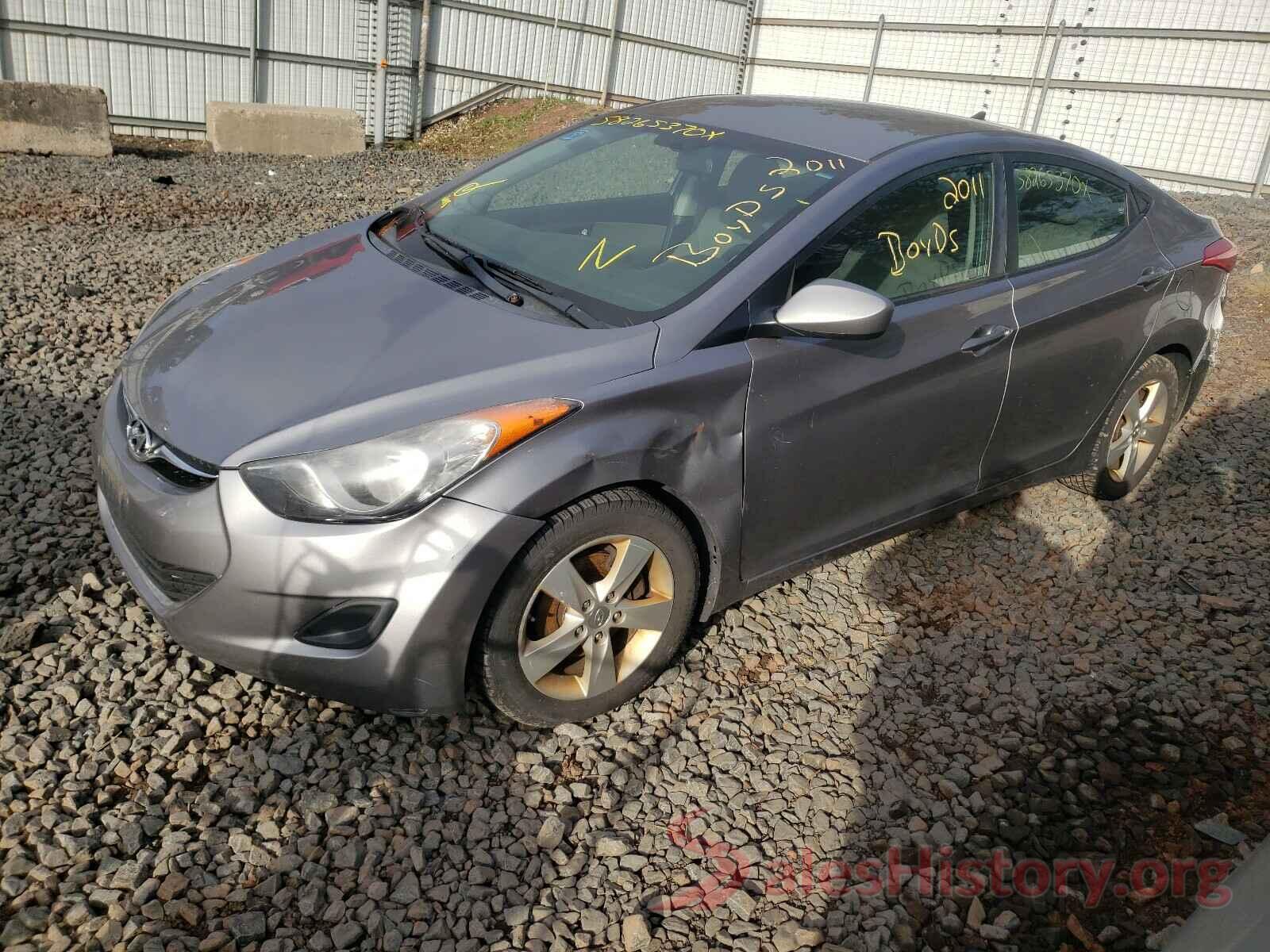 KMHDH4AE8BU129428 2011 HYUNDAI ELANTRA