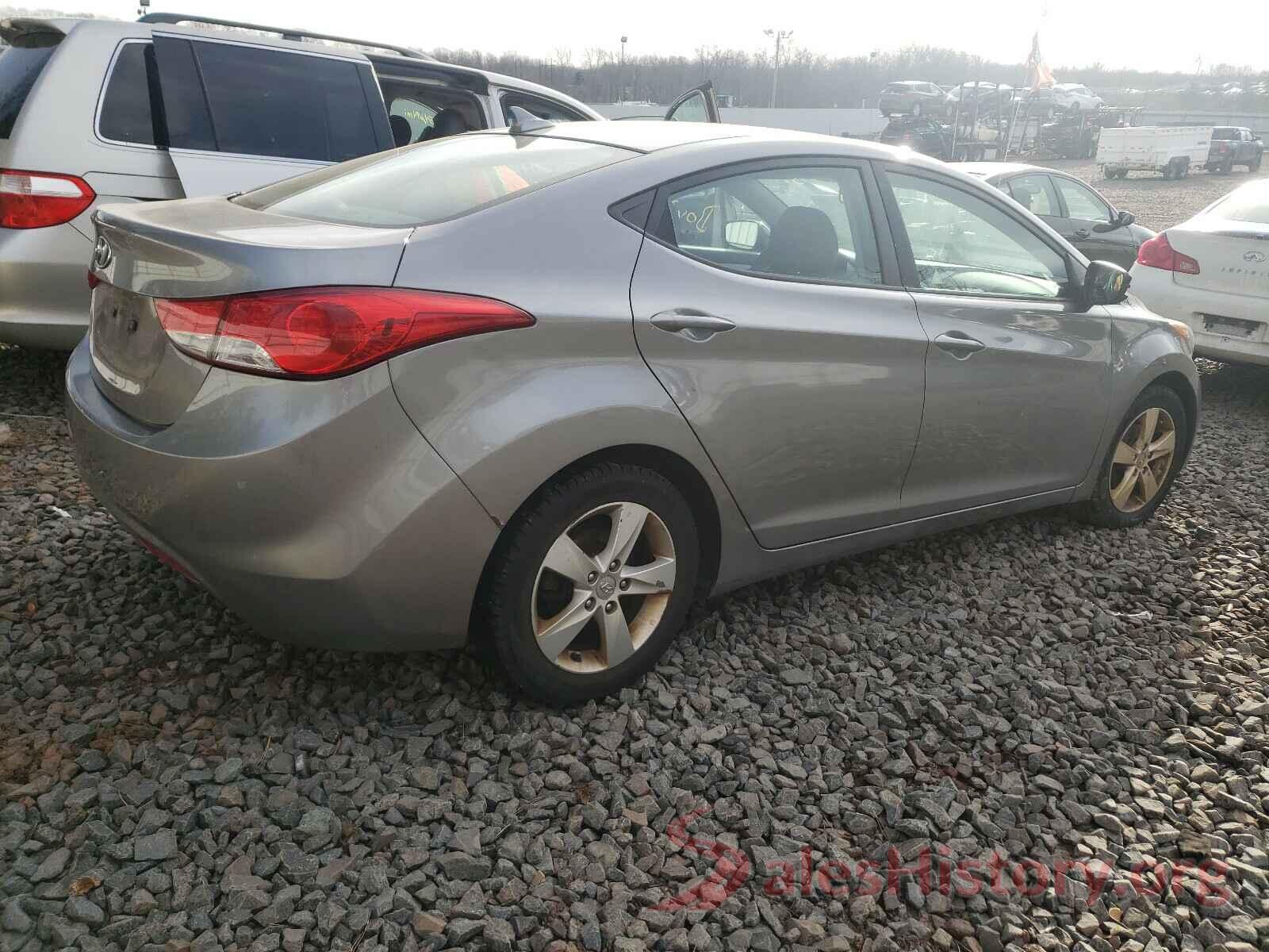 KMHDH4AE8BU129428 2011 HYUNDAI ELANTRA