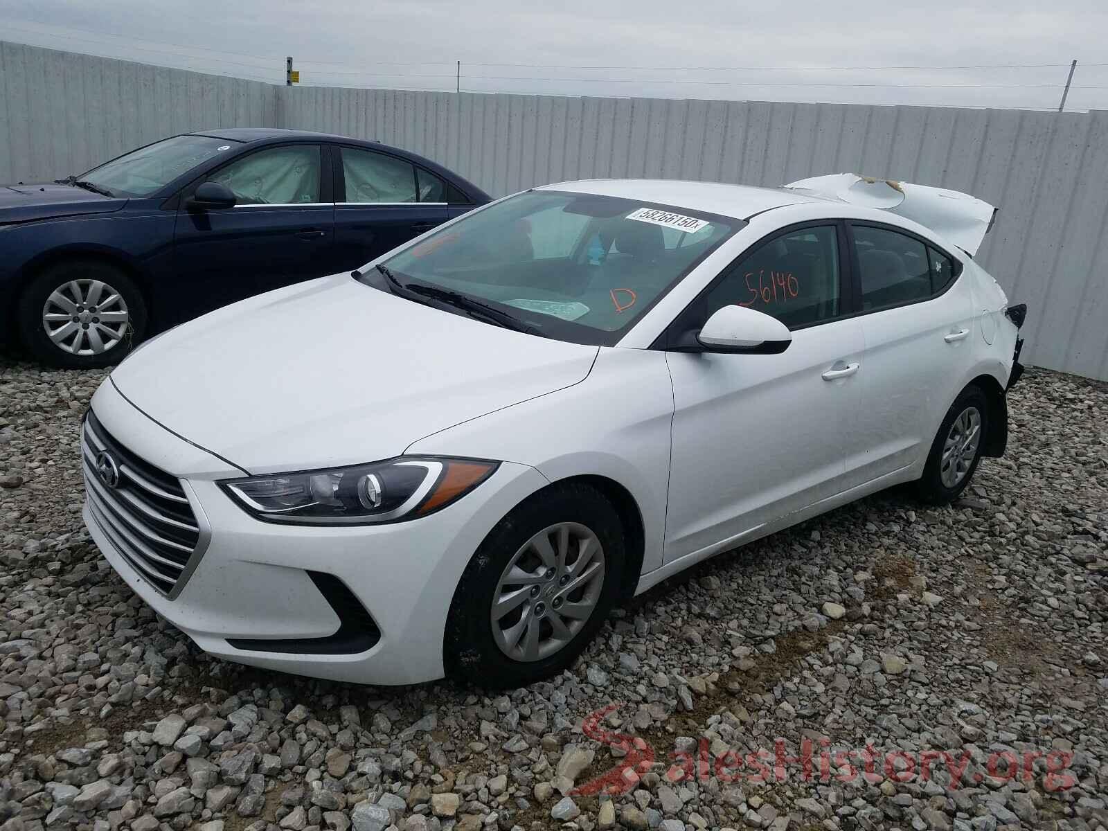 5NPD74LF8HH133513 2017 HYUNDAI ELANTRA