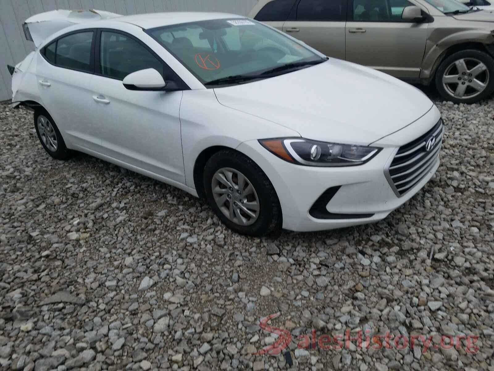 5NPD74LF8HH133513 2017 HYUNDAI ELANTRA