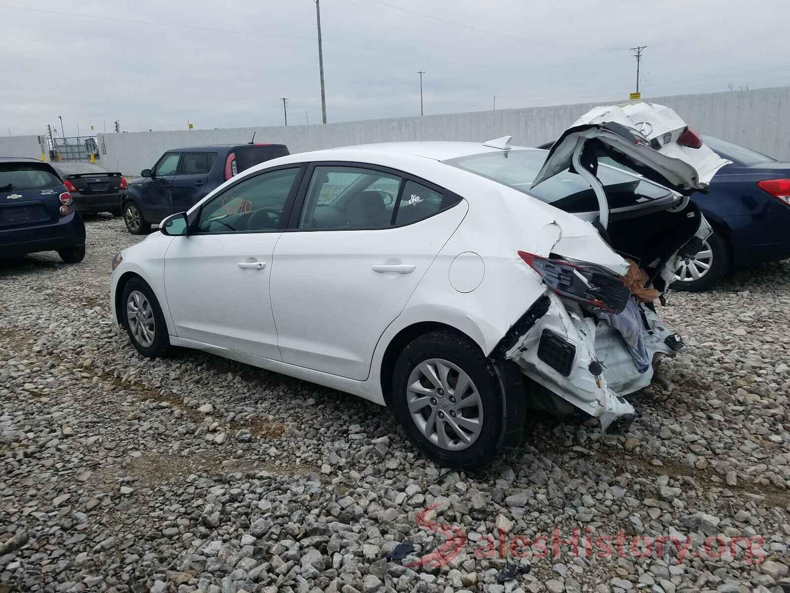 5NPD74LF8HH133513 2017 HYUNDAI ELANTRA