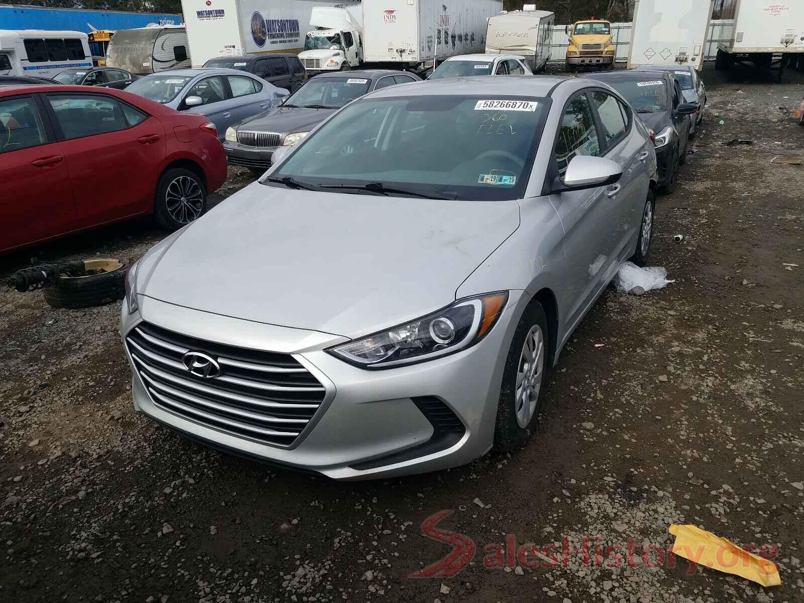 5NPD74LF4JH402242 2018 HYUNDAI ELANTRA