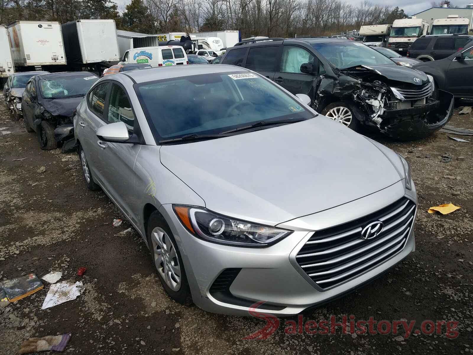 5NPD74LF4JH402242 2018 HYUNDAI ELANTRA