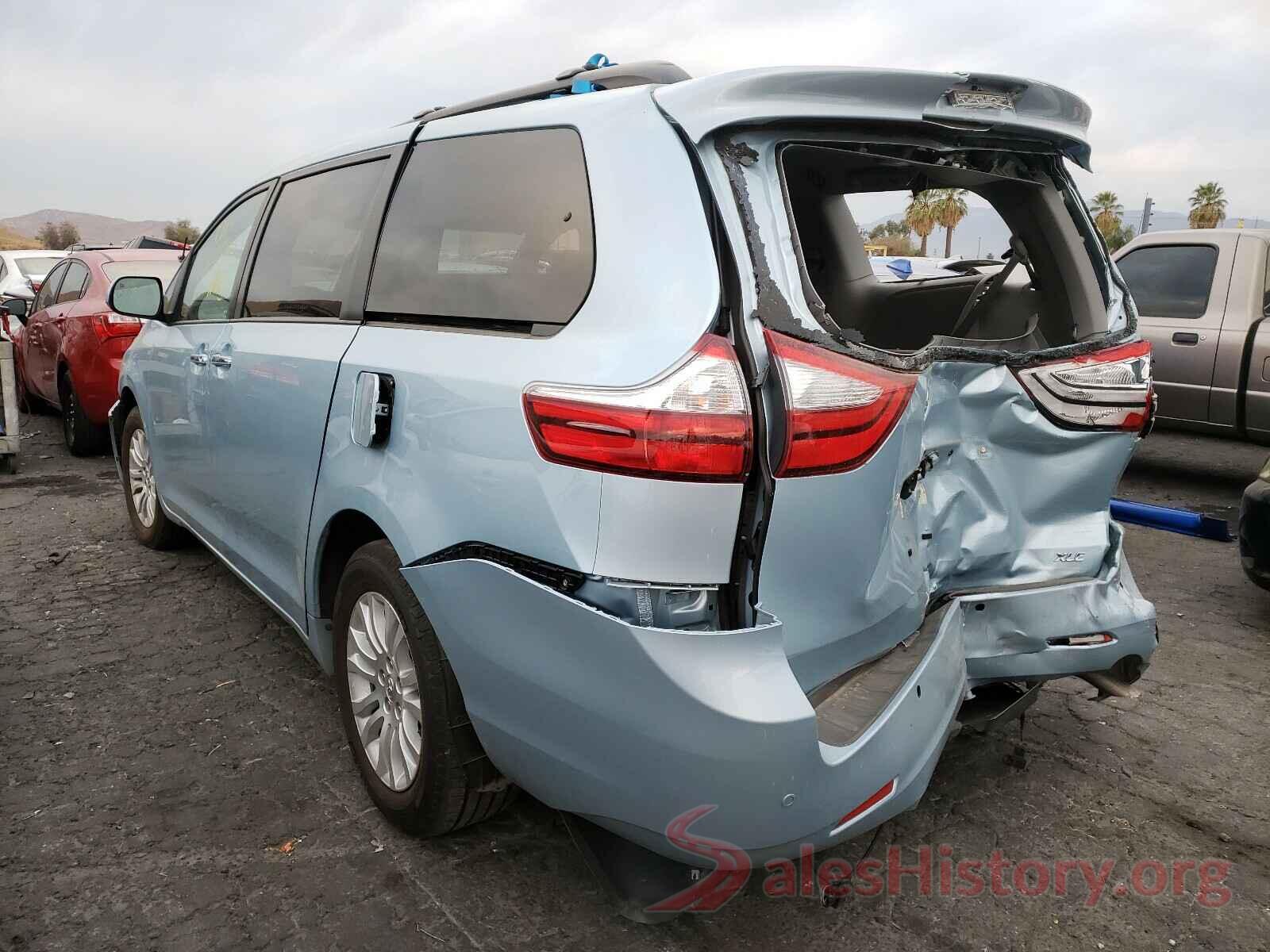 5TDYZ3DC7HS819661 2017 TOYOTA SIENNA