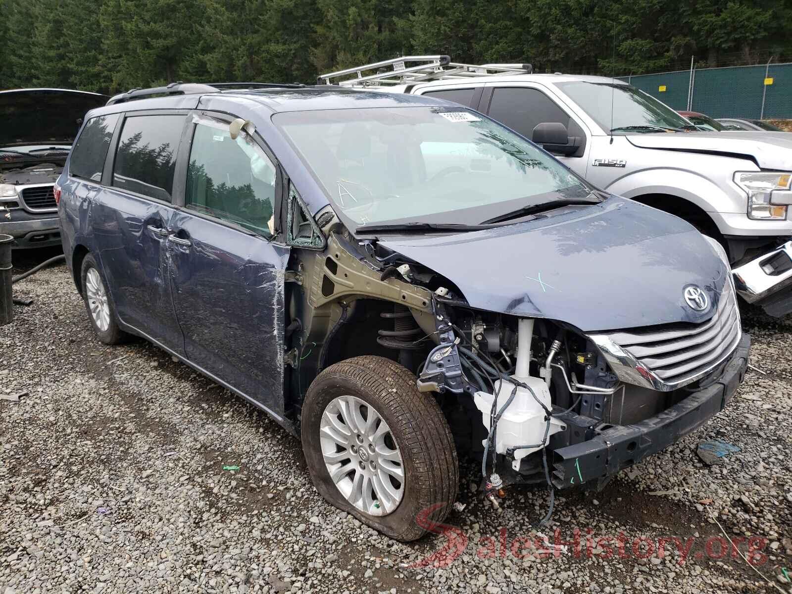 5TDYZ3DC1HS827674 2017 TOYOTA SIENNA