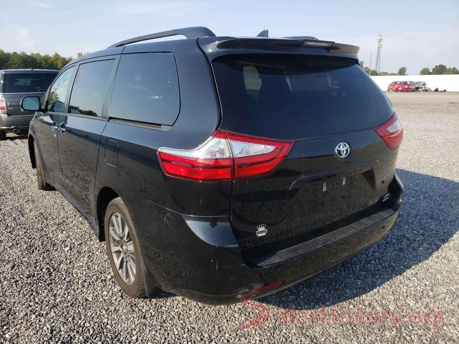 5TDDZ3DC9KS212537 2019 TOYOTA SIENNA