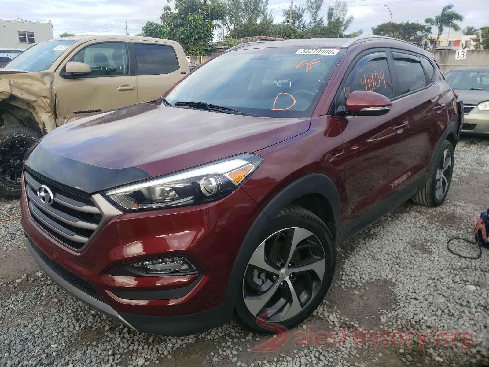 KM8J33A29GU123825 2016 HYUNDAI TUCSON