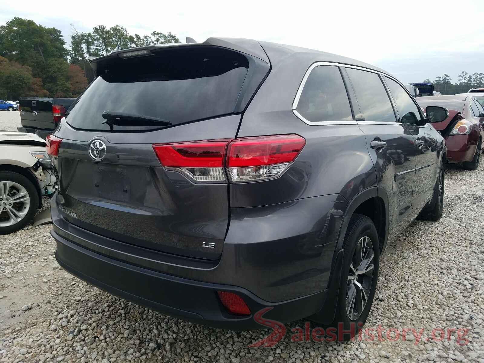 5TDZZRFH5JS242263 2018 TOYOTA HIGHLANDER