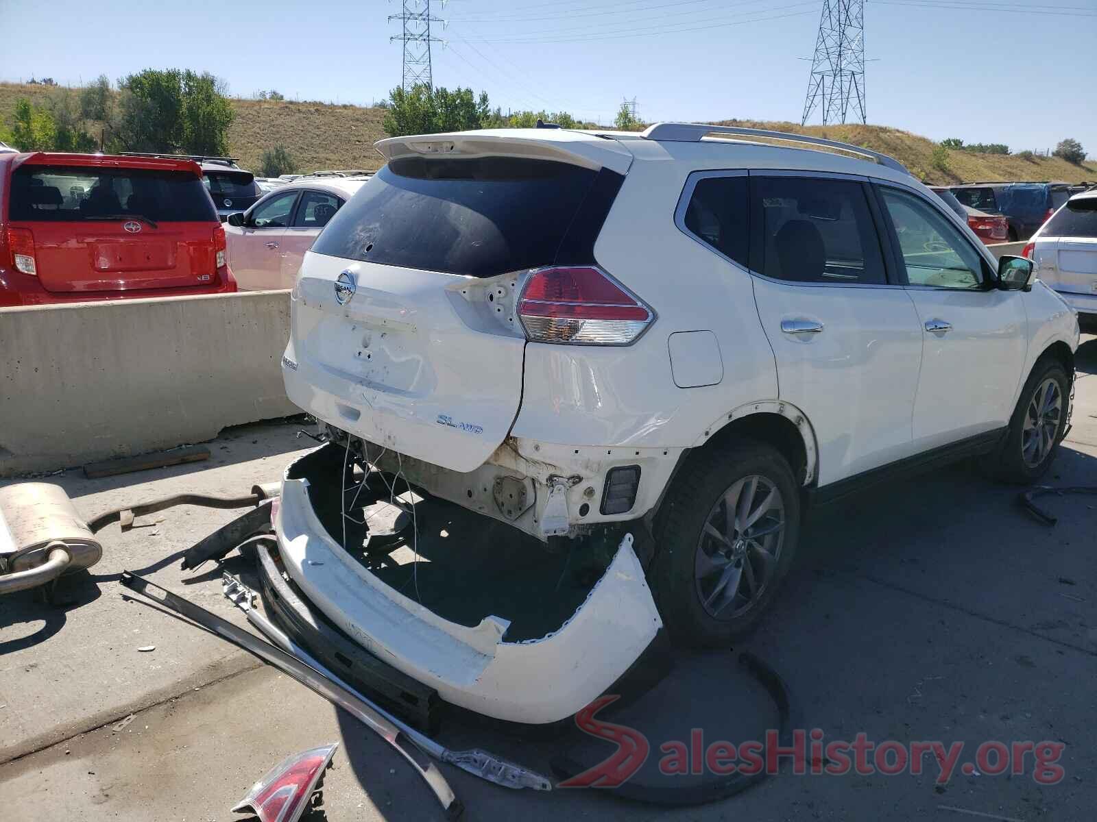 5N1AT2MV2GC782285 2016 NISSAN ROGUE