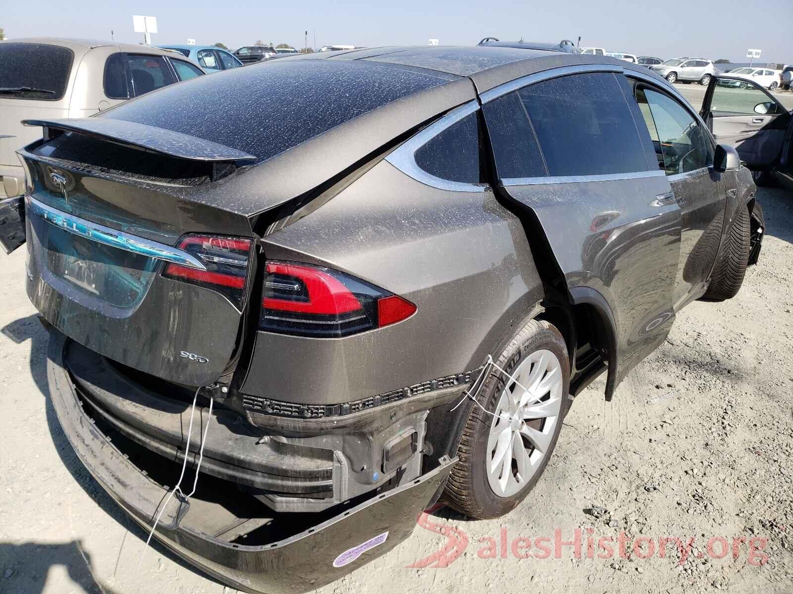 5YJXCBE24GF008240 2016 TESLA MODEL X