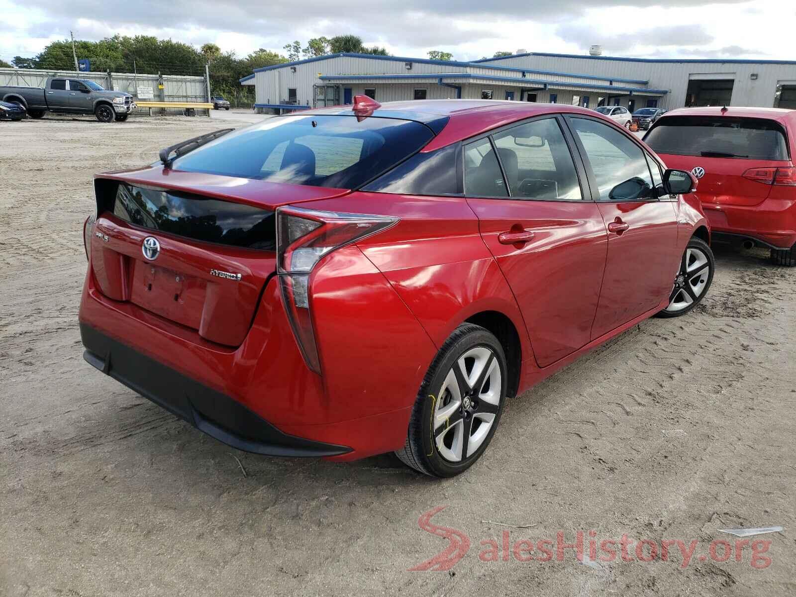 JTDKARFU4G3501907 2016 TOYOTA PRIUS