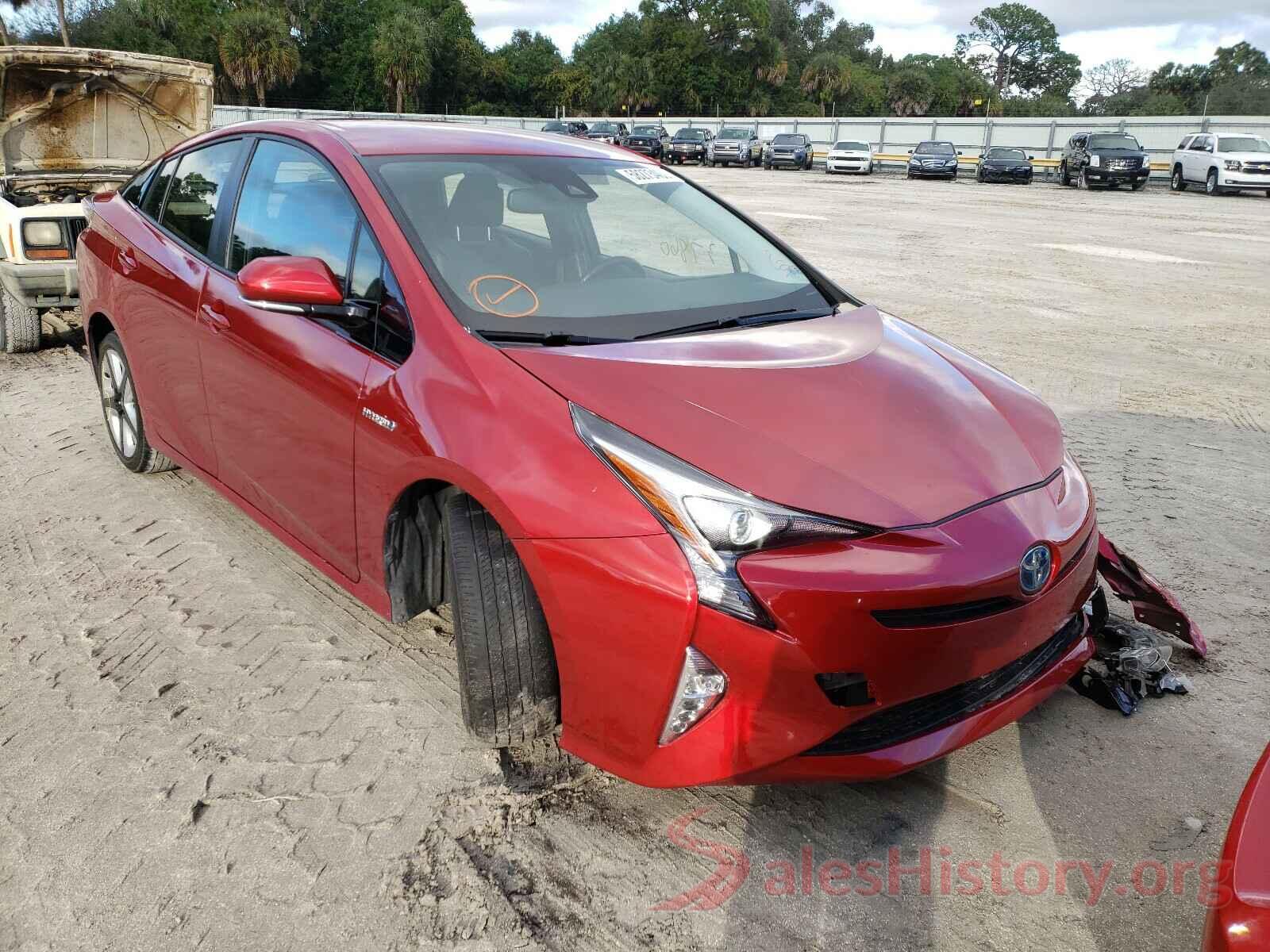 JTDKARFU4G3501907 2016 TOYOTA PRIUS