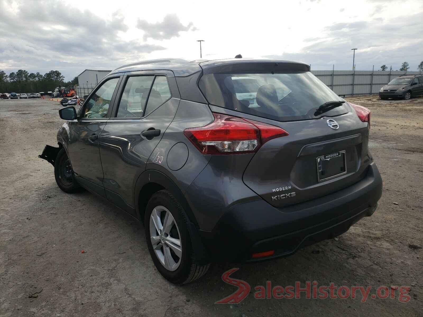 3N1CP5CU7KL480020 2019 NISSAN KICKS