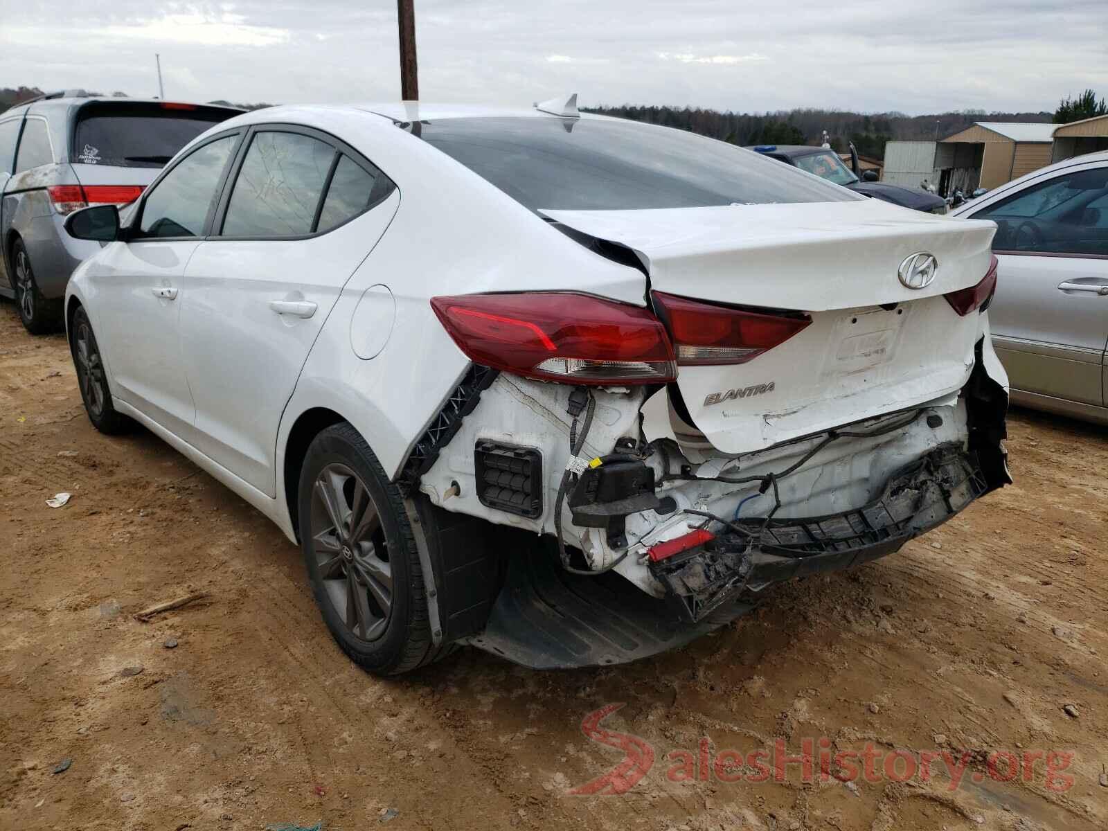 5NPD84LF6HH153708 2017 HYUNDAI ELANTRA