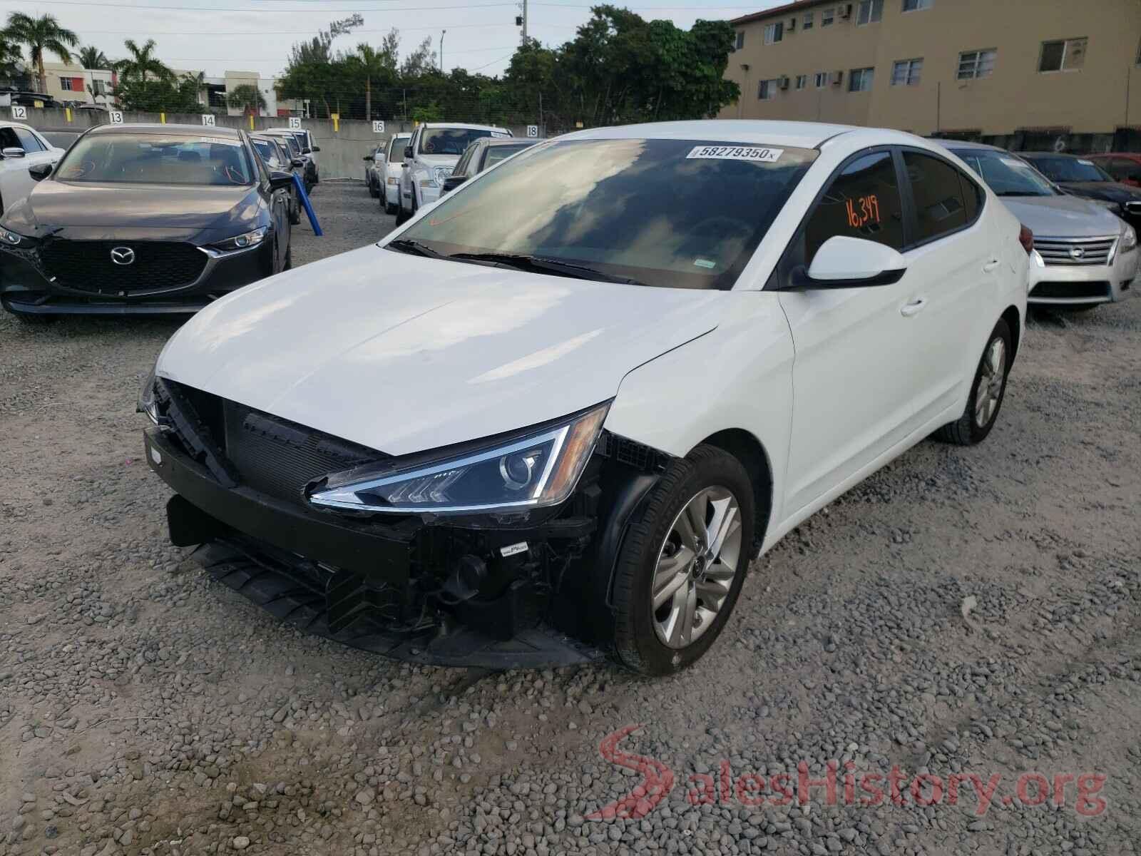 5NPD84LF0LH566670 2020 HYUNDAI ELANTRA