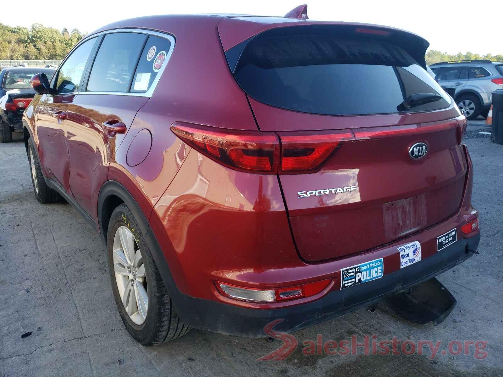 KNDPMCAC0H7033421 2017 KIA SPORTAGE