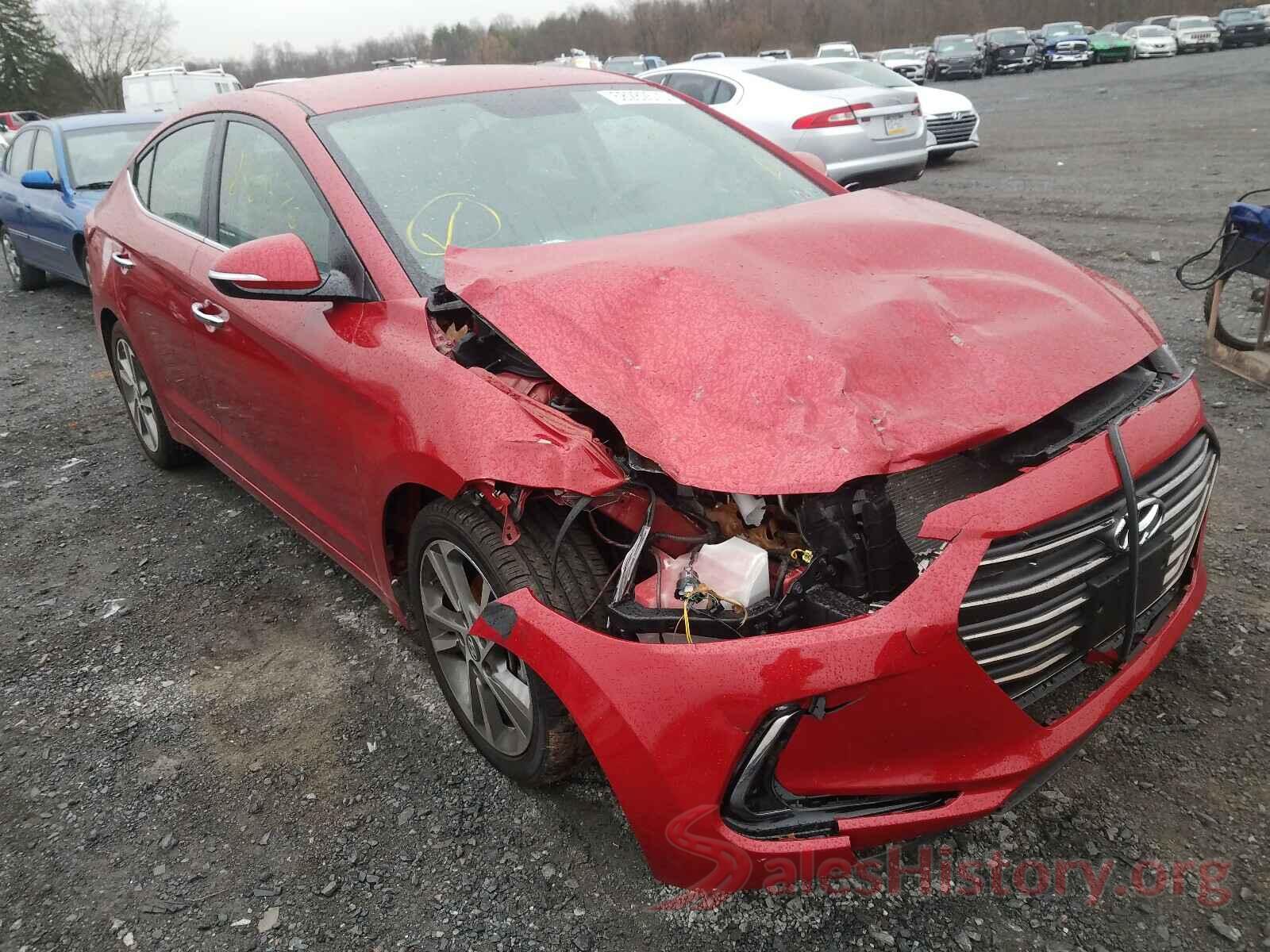 5NPD84LF1HH027675 2017 HYUNDAI ELANTRA