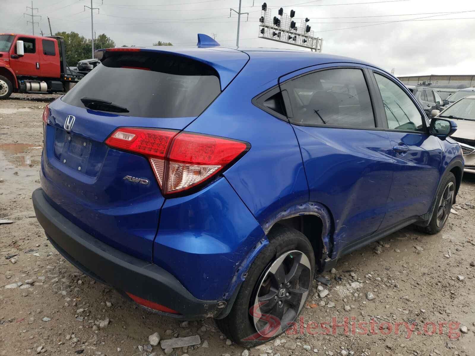 3CZRU6H52JM700593 2018 HONDA HR-V