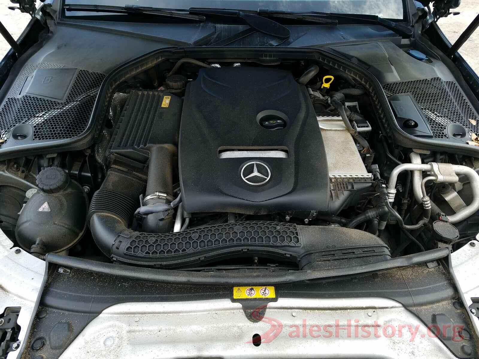 WDDWJ4JB0HF385525 2017 MERCEDES-BENZ C CLASS