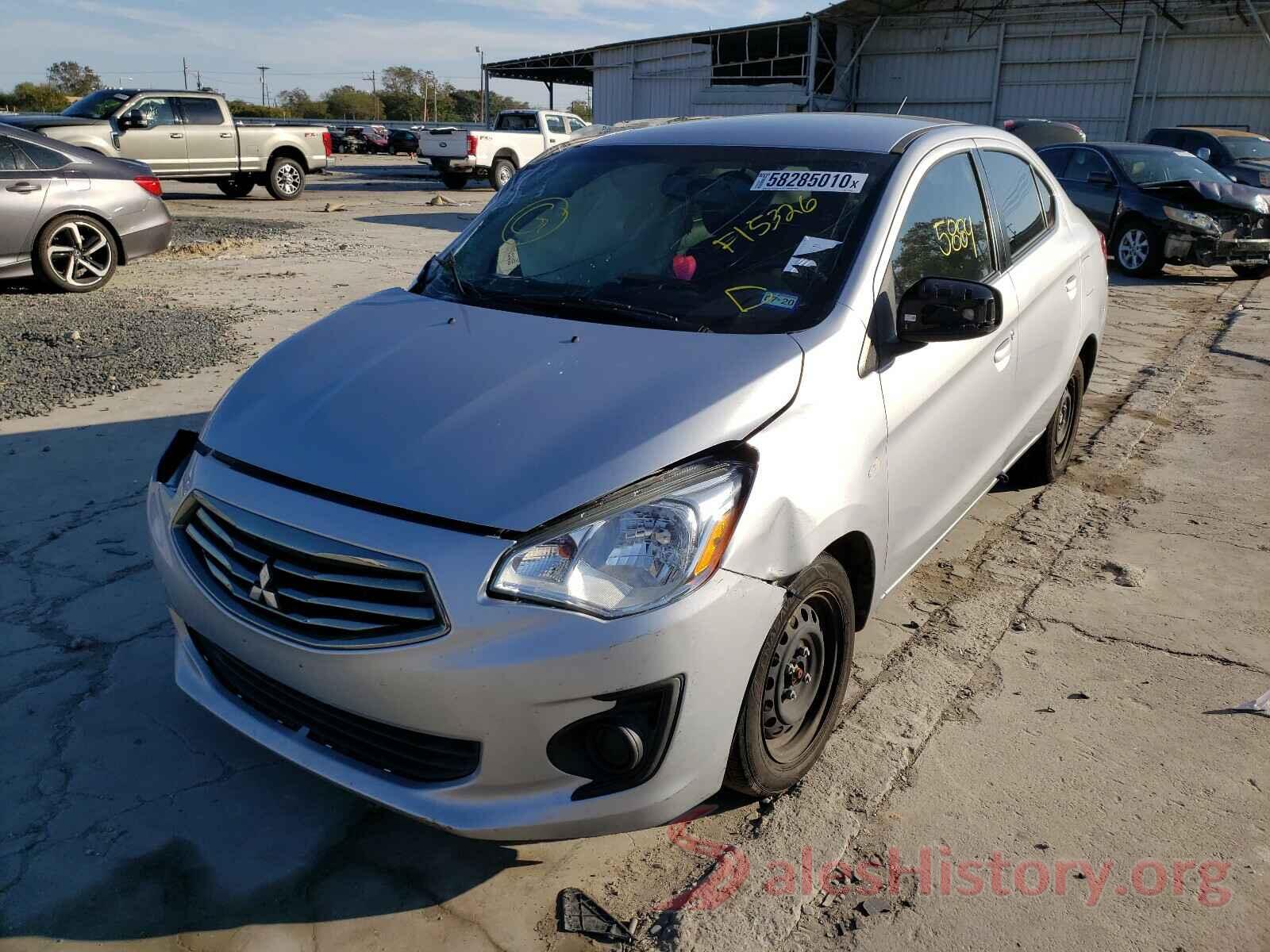 ML32F3FJ1HHF15326 2017 MITSUBISHI MIRAGE