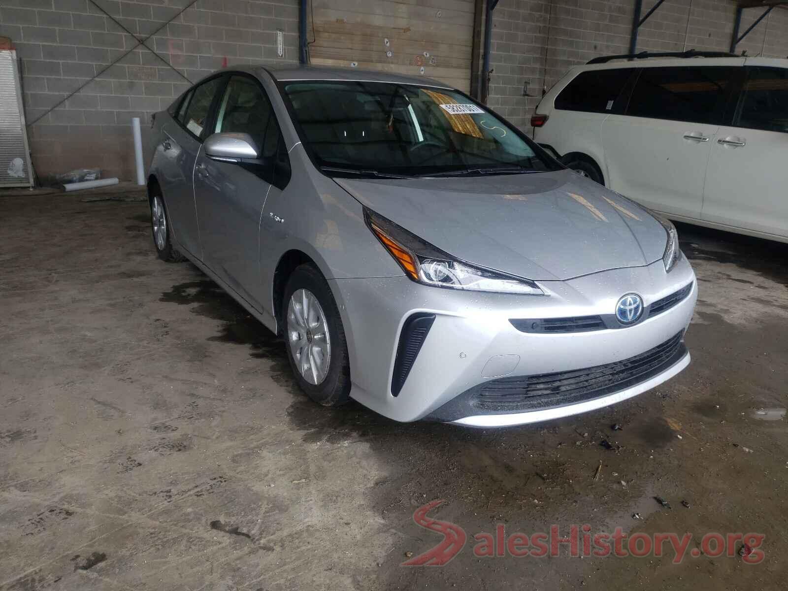 JTDKAMFUXM3134073 2021 TOYOTA PRIUS