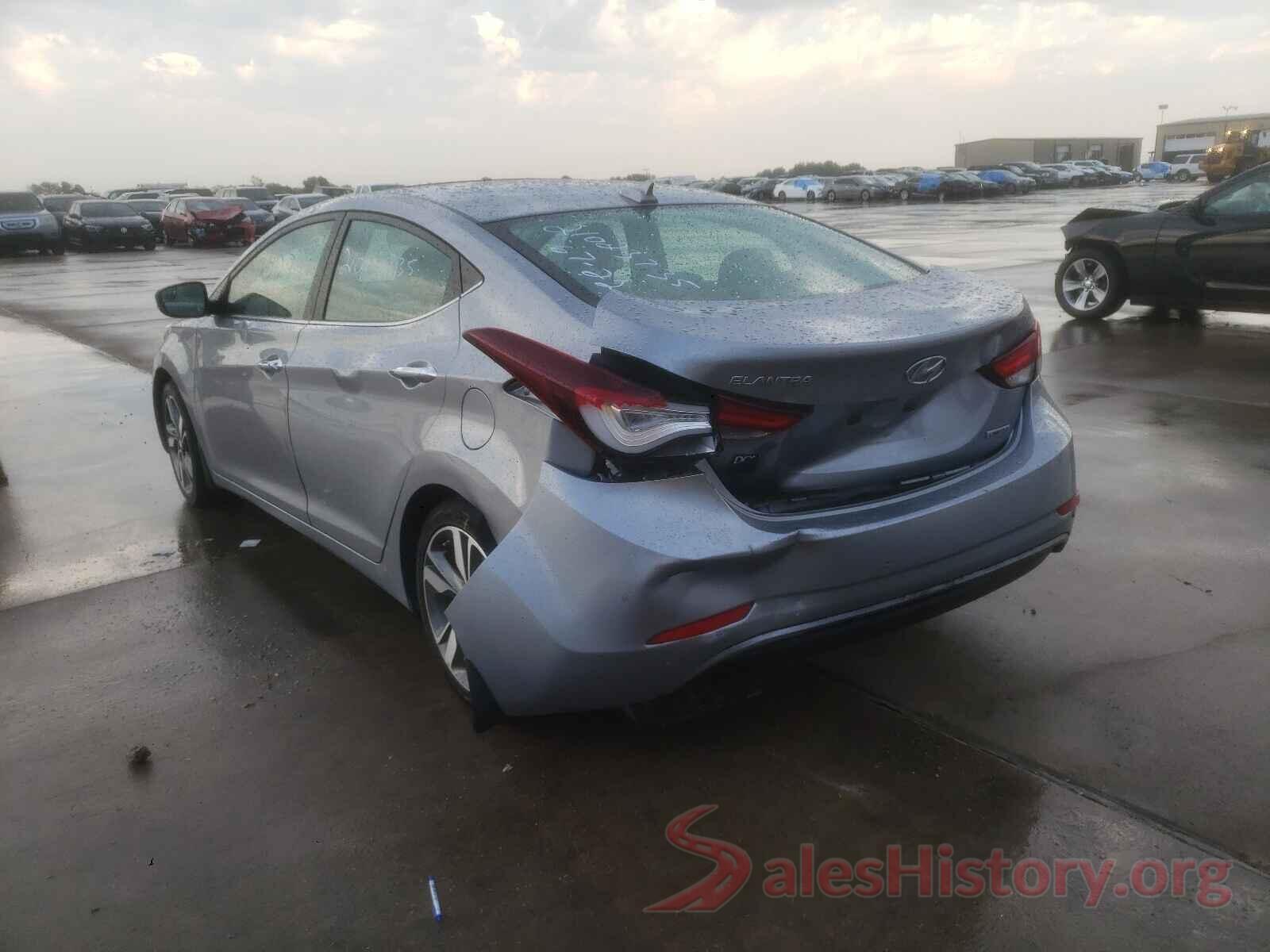 5NPDH4AE5GH676646 2016 HYUNDAI ELANTRA