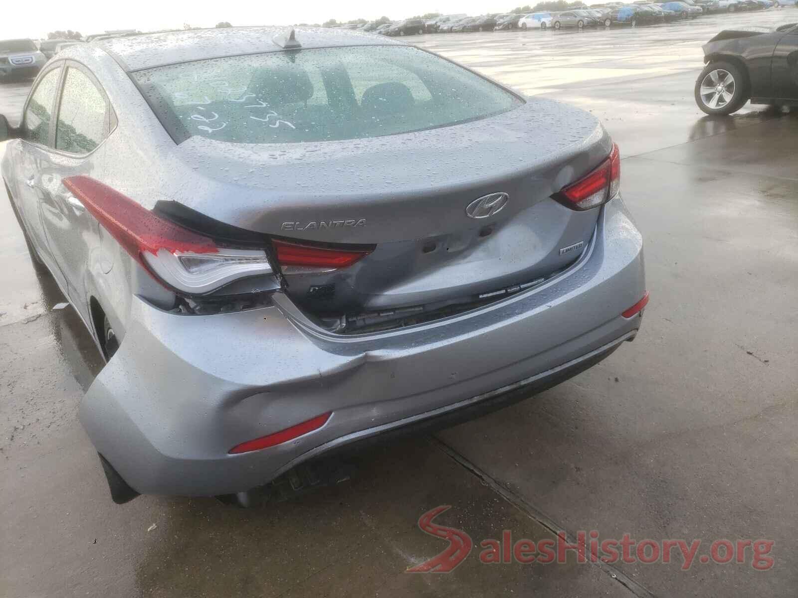 5NPDH4AE5GH676646 2016 HYUNDAI ELANTRA