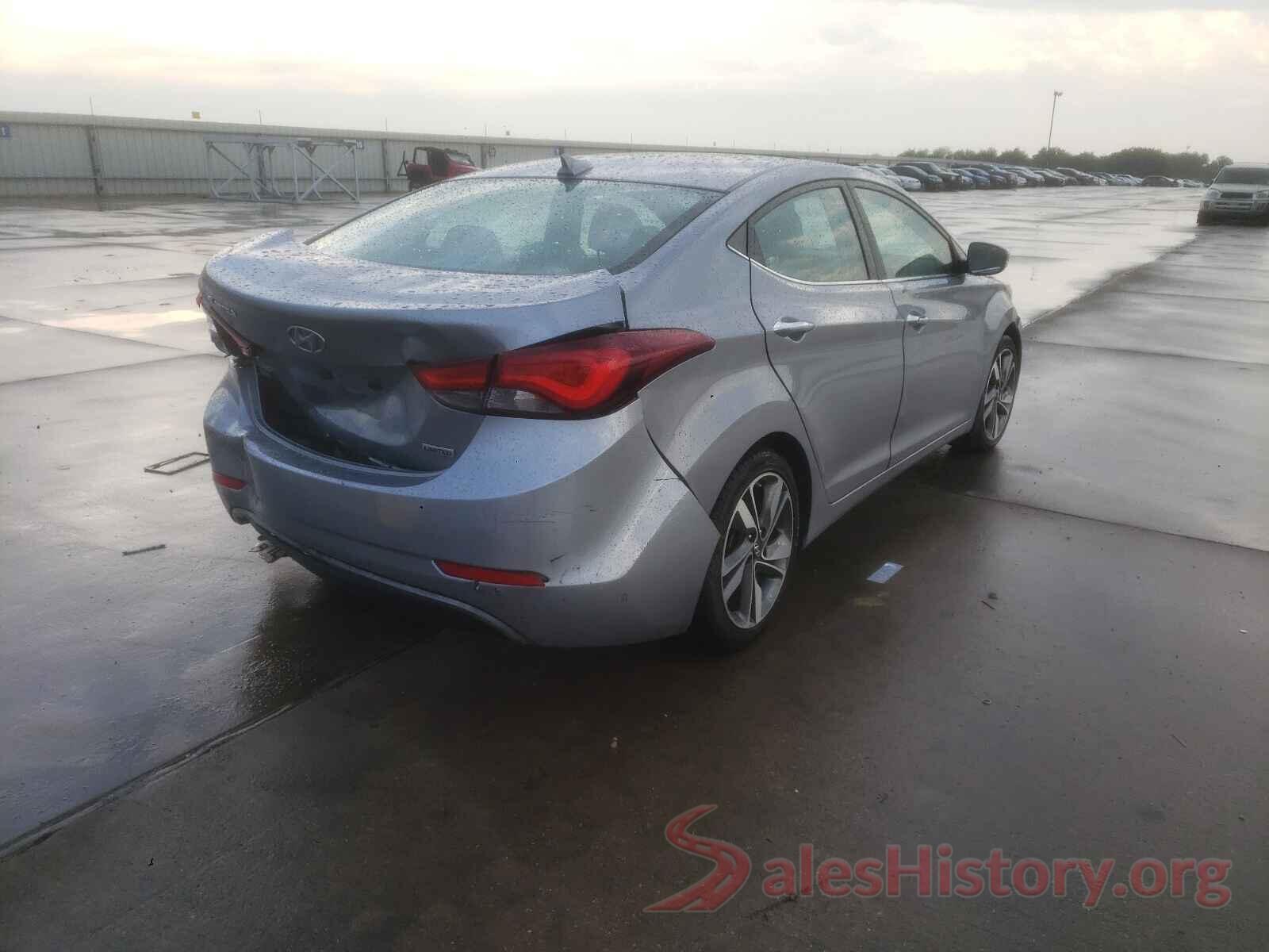 5NPDH4AE5GH676646 2016 HYUNDAI ELANTRA