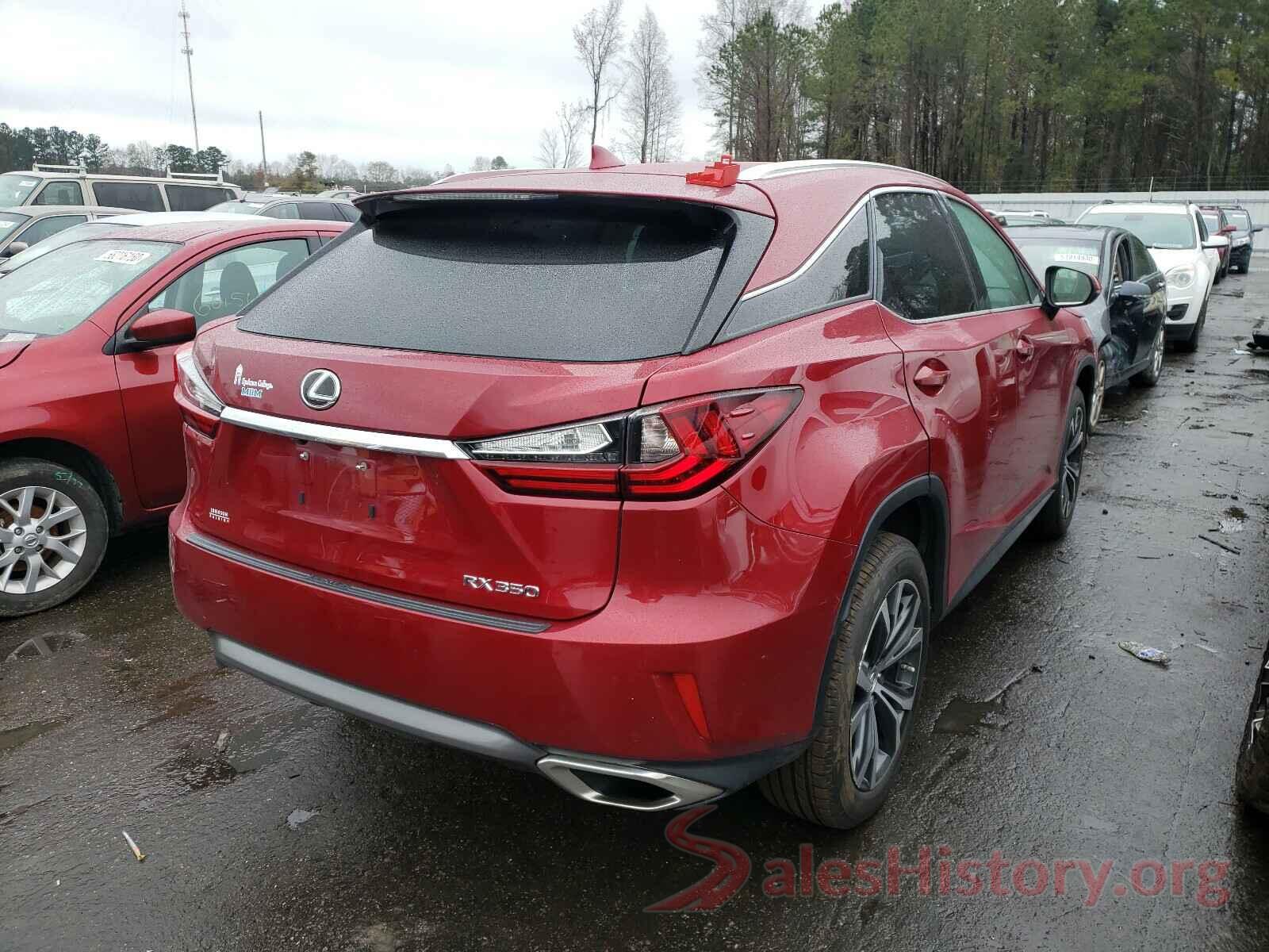 2T2ZZMCA9HC079464 2017 LEXUS RX350