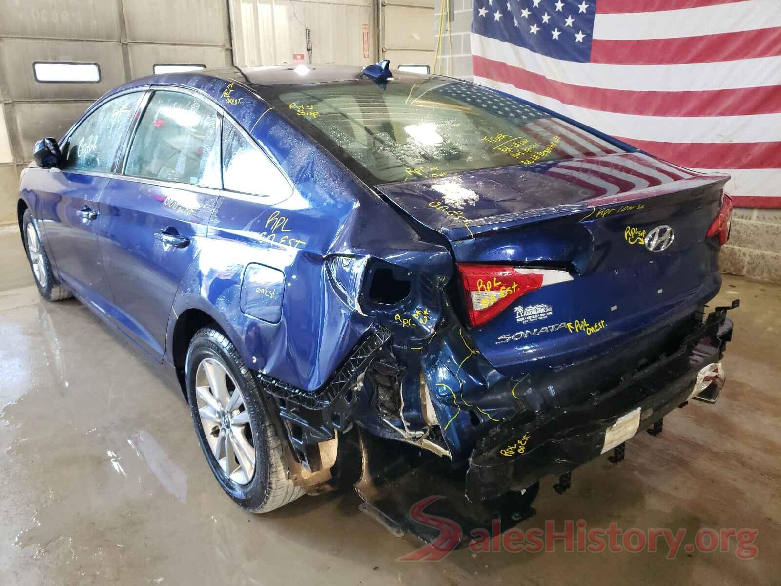 5NPE24AF7HH549249 2017 HYUNDAI SONATA