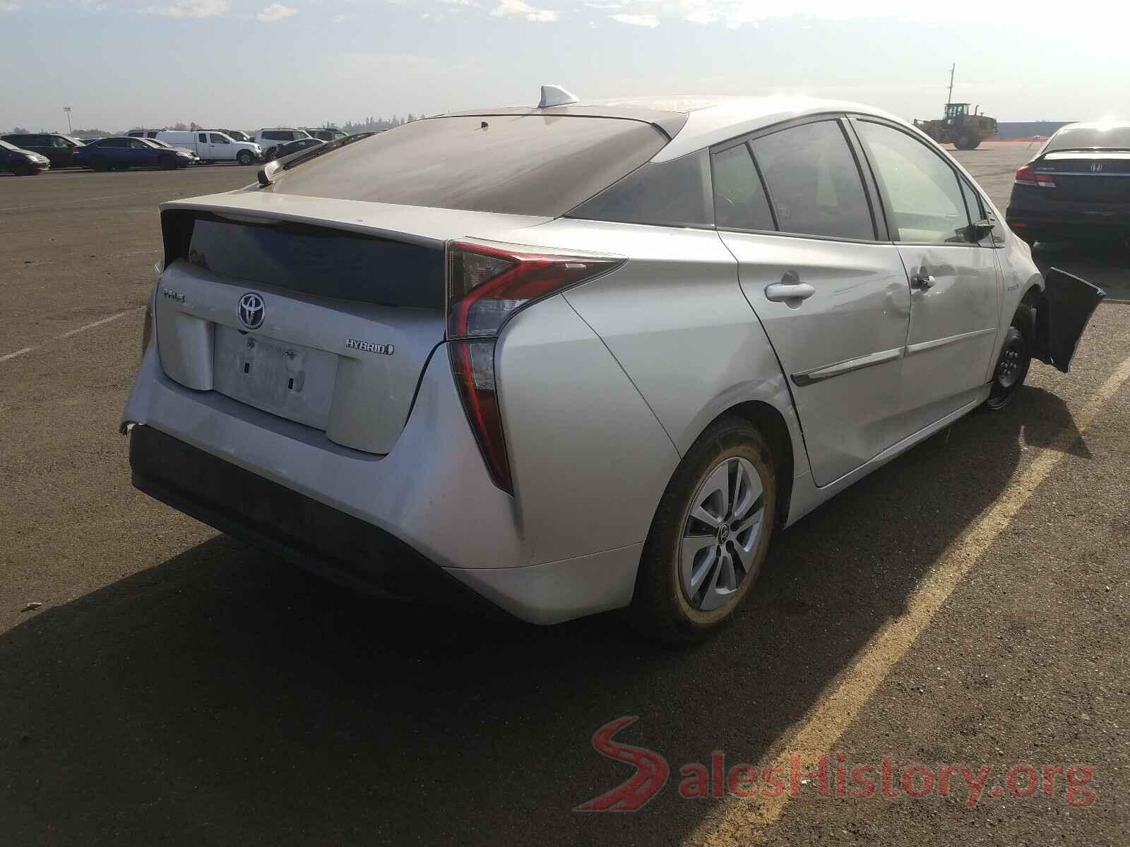 JTDKARFU0H3038603 2017 TOYOTA PRIUS