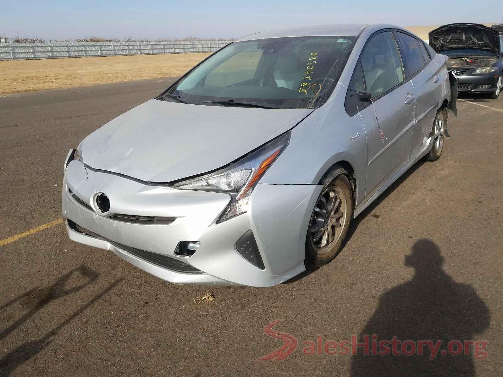 JTDKARFU0H3038603 2017 TOYOTA PRIUS