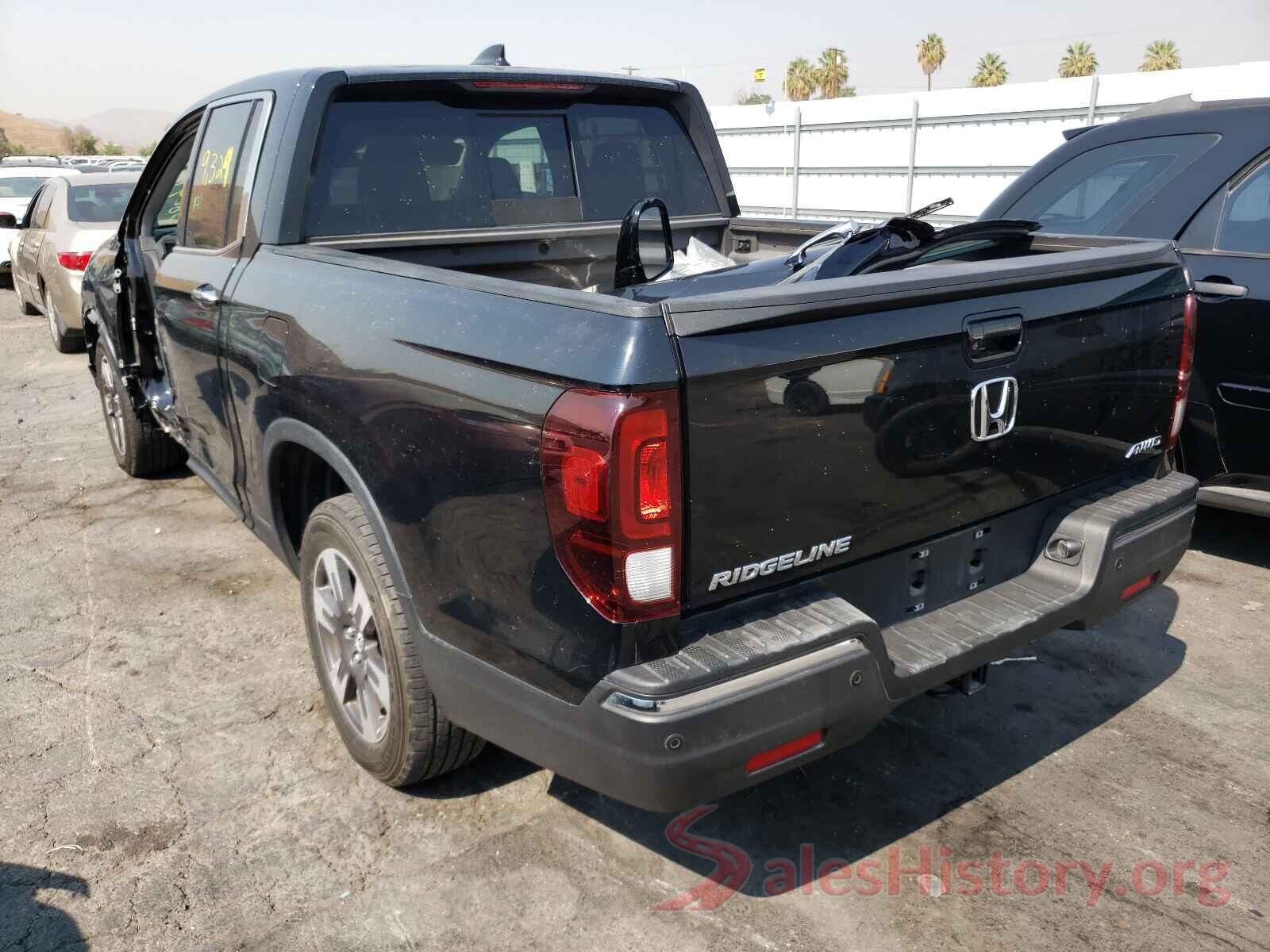 5FPYK3F77KB003489 2019 HONDA RIDGELINE