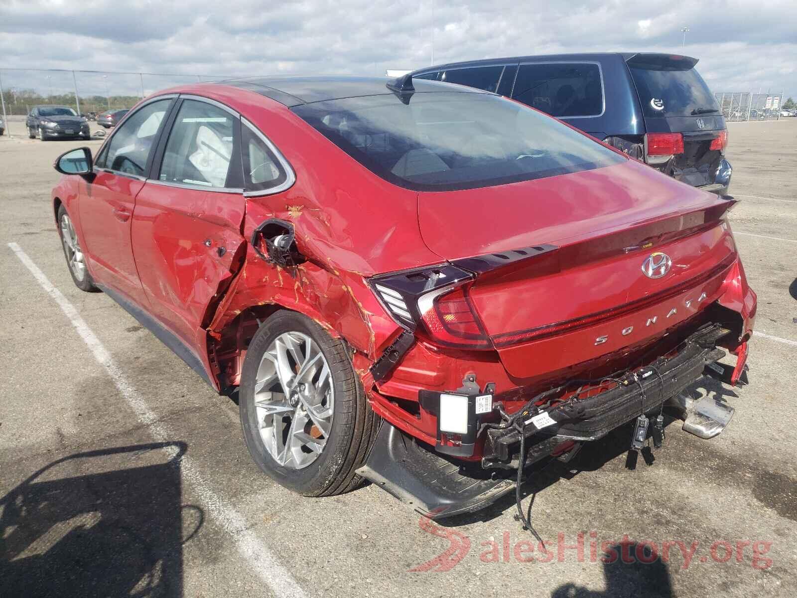 5NPEF4JA6MH109381 2021 HYUNDAI SONATA