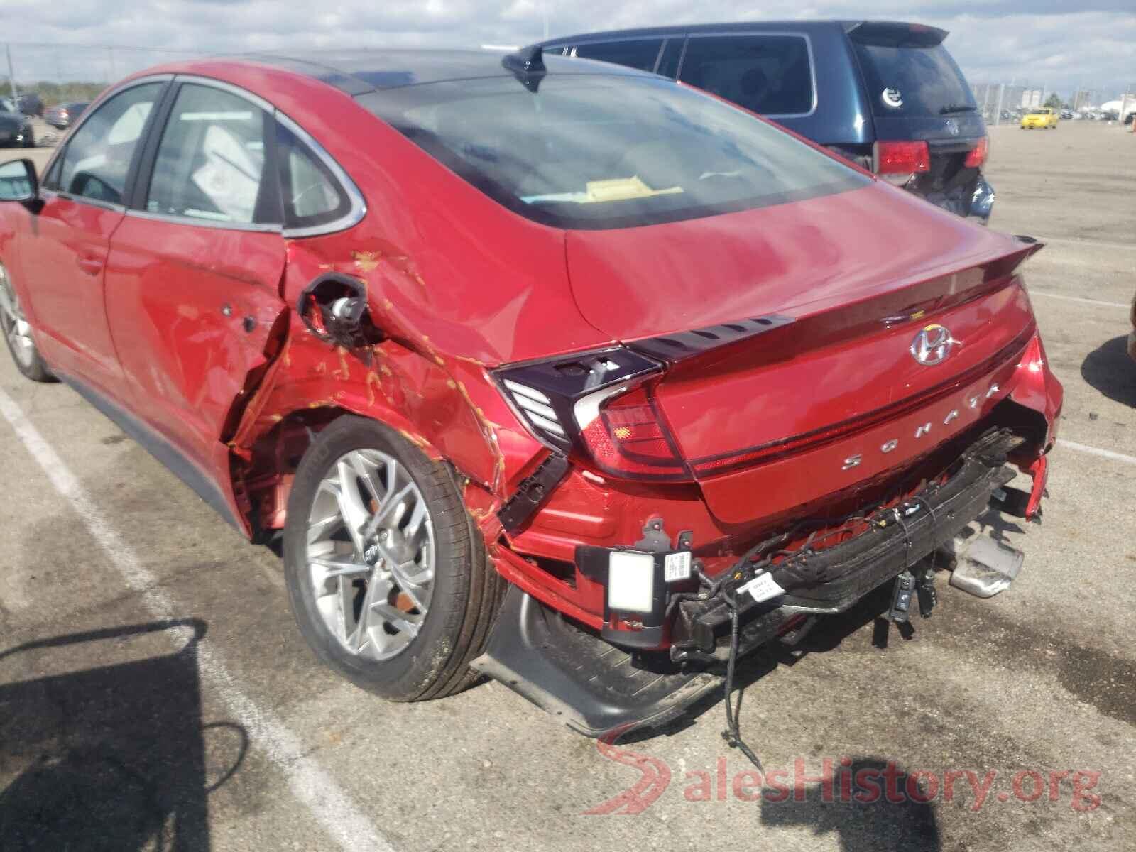 5NPEF4JA6MH109381 2021 HYUNDAI SONATA