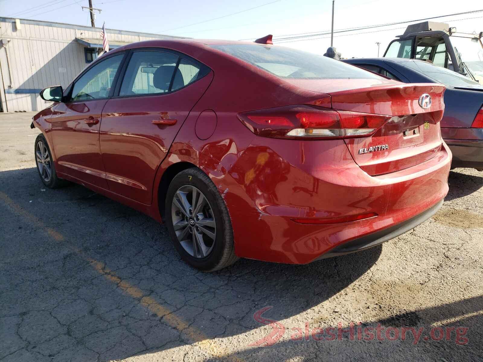 5NPD84LF7JH256982 2018 HYUNDAI ELANTRA