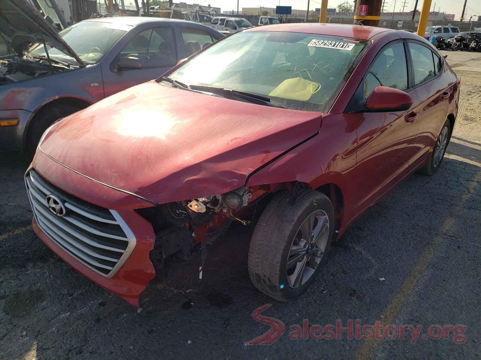 5NPD84LF7JH256982 2018 HYUNDAI ELANTRA