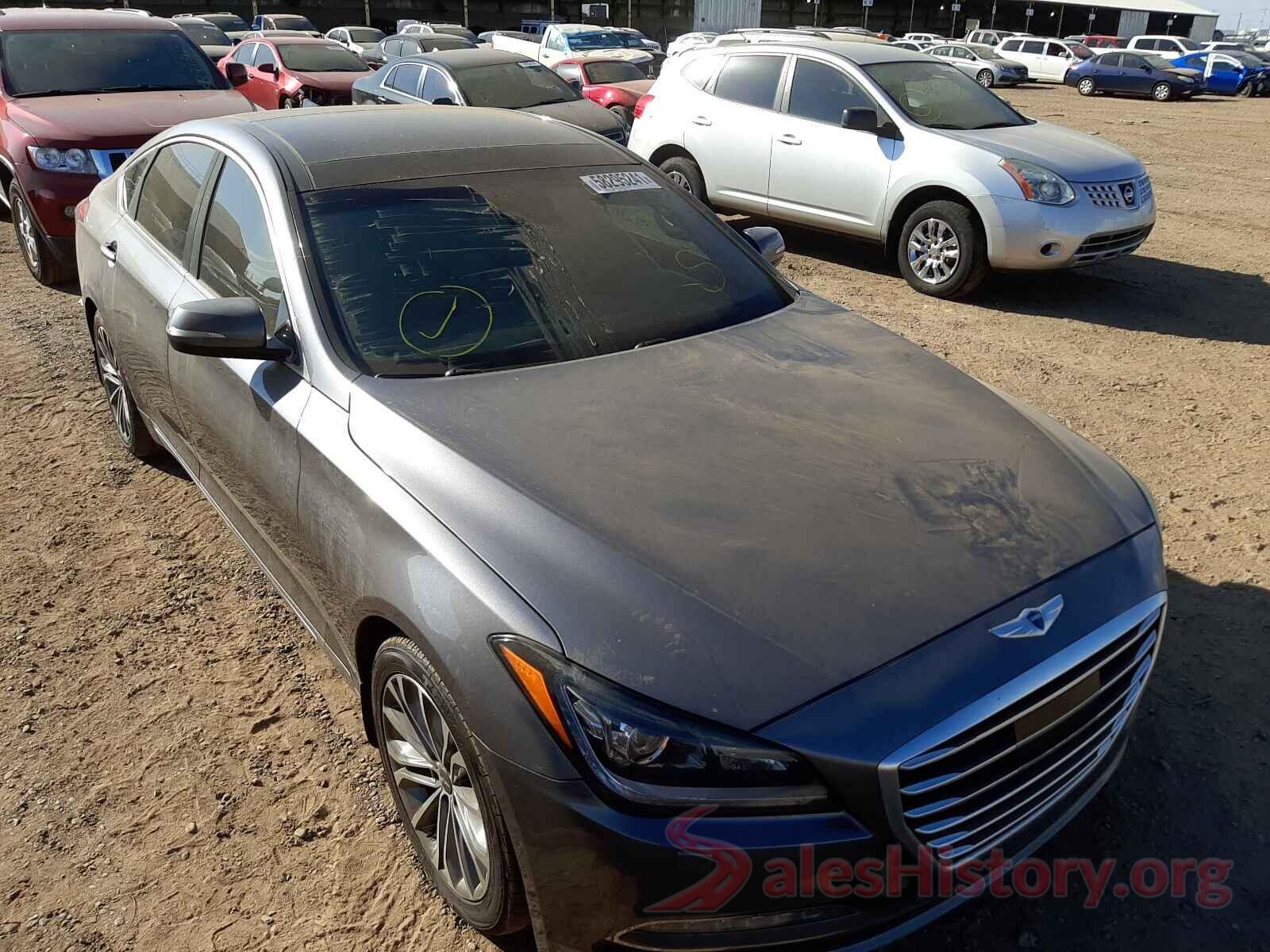 KMHGN4JE3GU115594 2016 HYUNDAI GENESIS