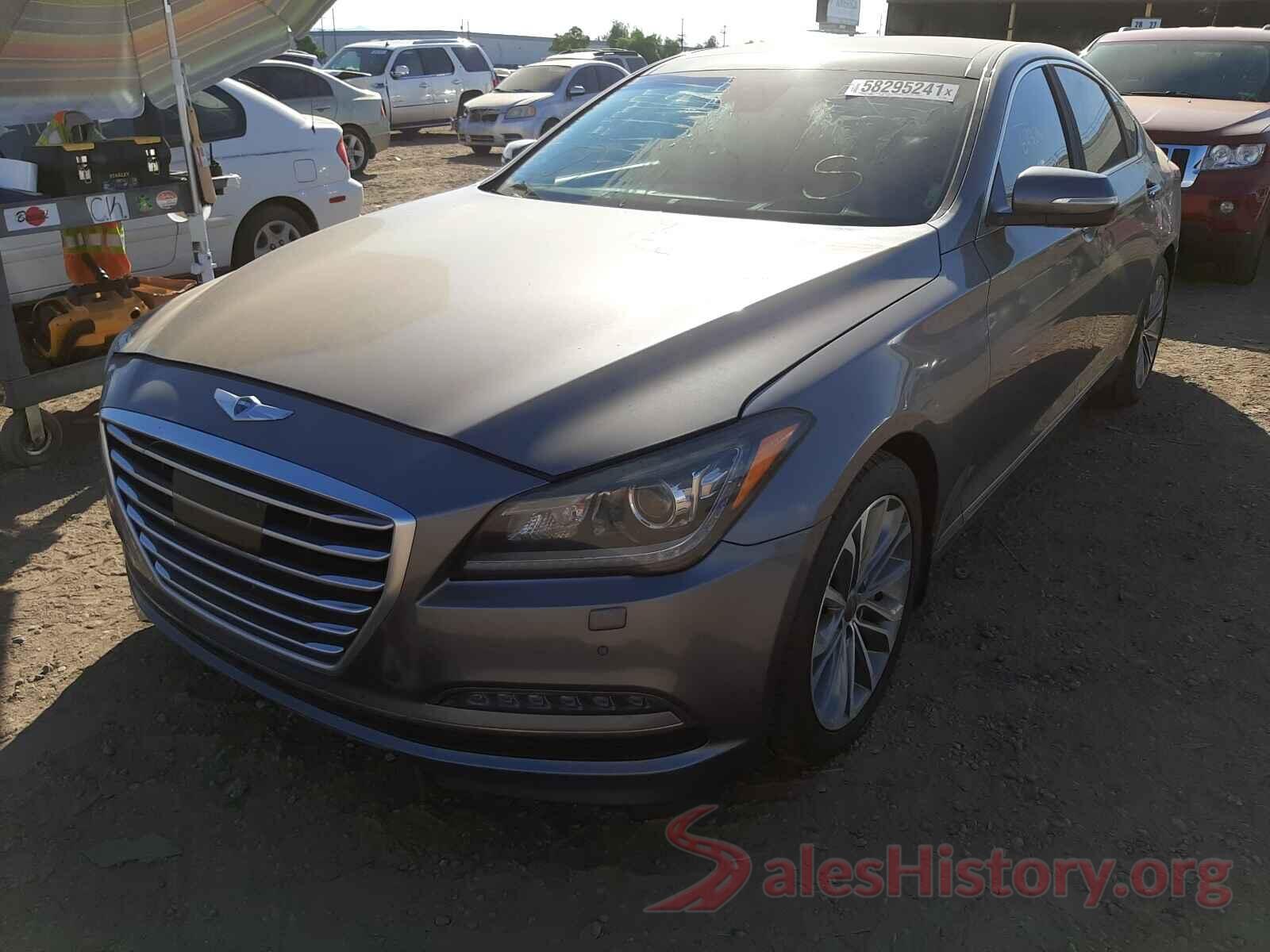 KMHGN4JE3GU115594 2016 HYUNDAI GENESIS